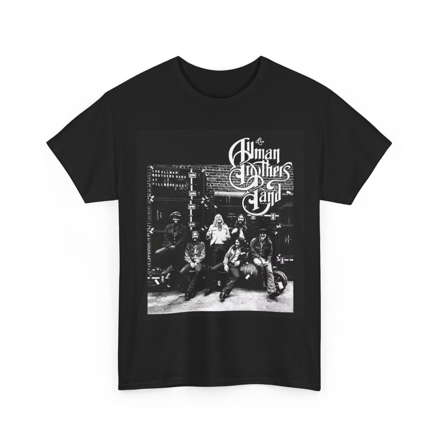 The Allman Brothers Band T-shirt Vintage album cover Unisex Heavy Cotton Tee
