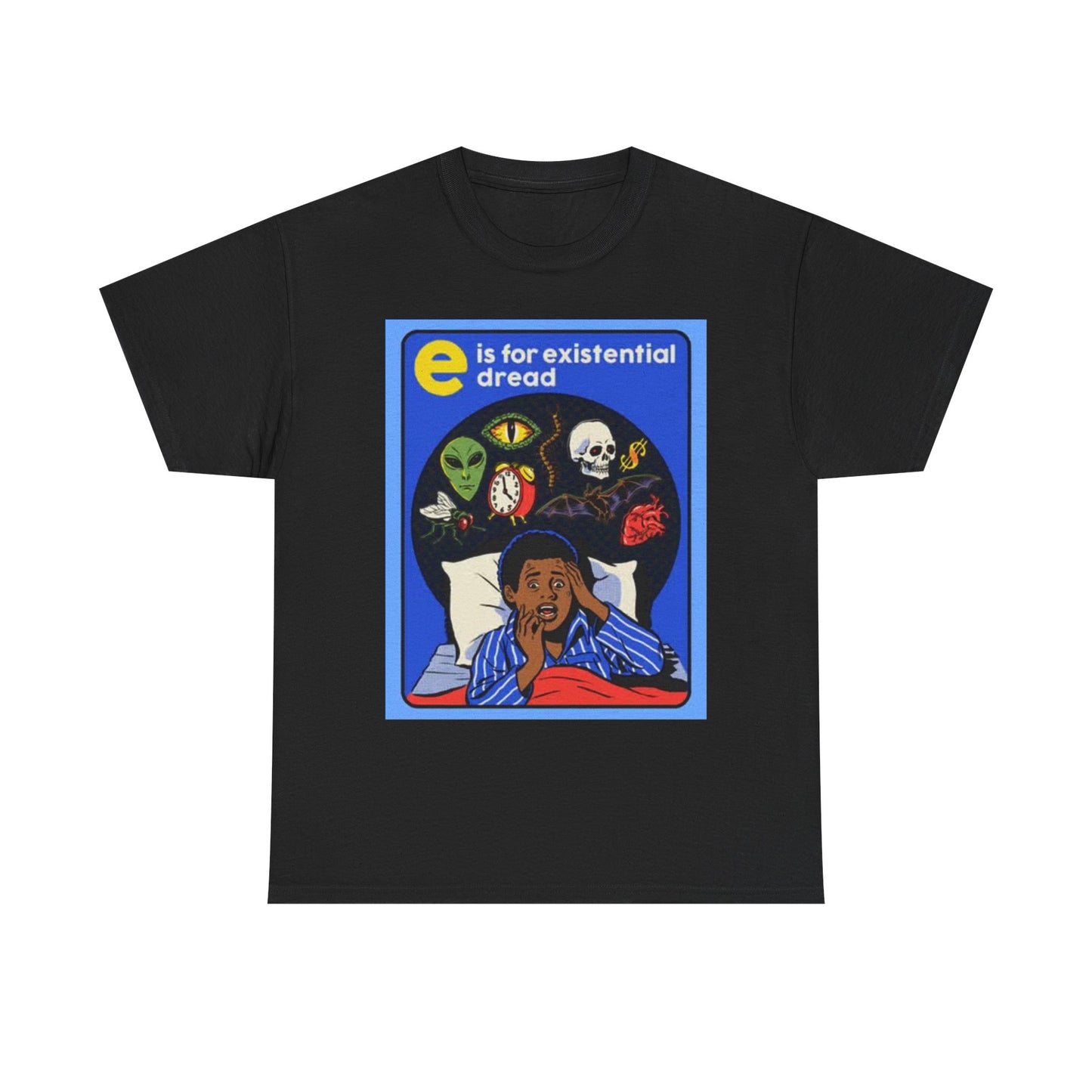 Extensional Dread Funny 70s Art Shirt Poster Unisex Heavy Cotton Tee
