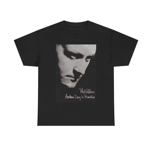 Phil Collins Shirt Retro Album Poster Art Vintage Unisex Heavy Cotton Tee
