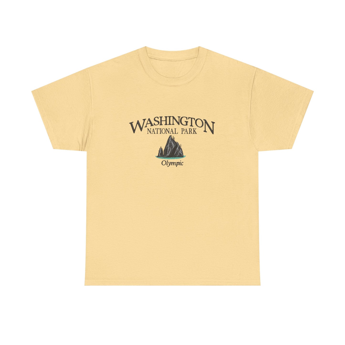 Washington National Park Graphic T Shirt NEW Unisex Heavy Cotton Tee