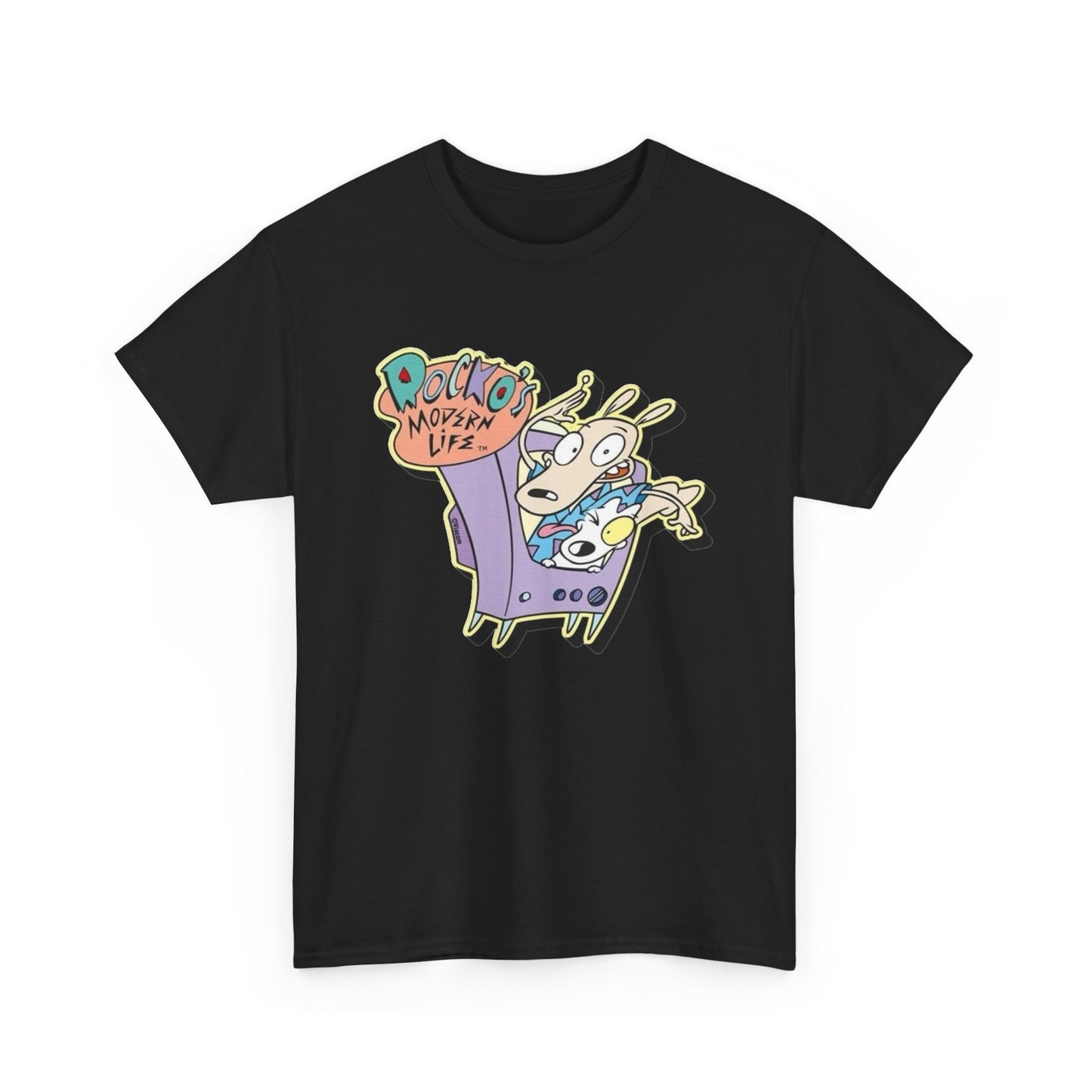 Rockos Modern Life Vintage 90's Graphic T Shirt NEW Vintage Unisex Heavy Cotton