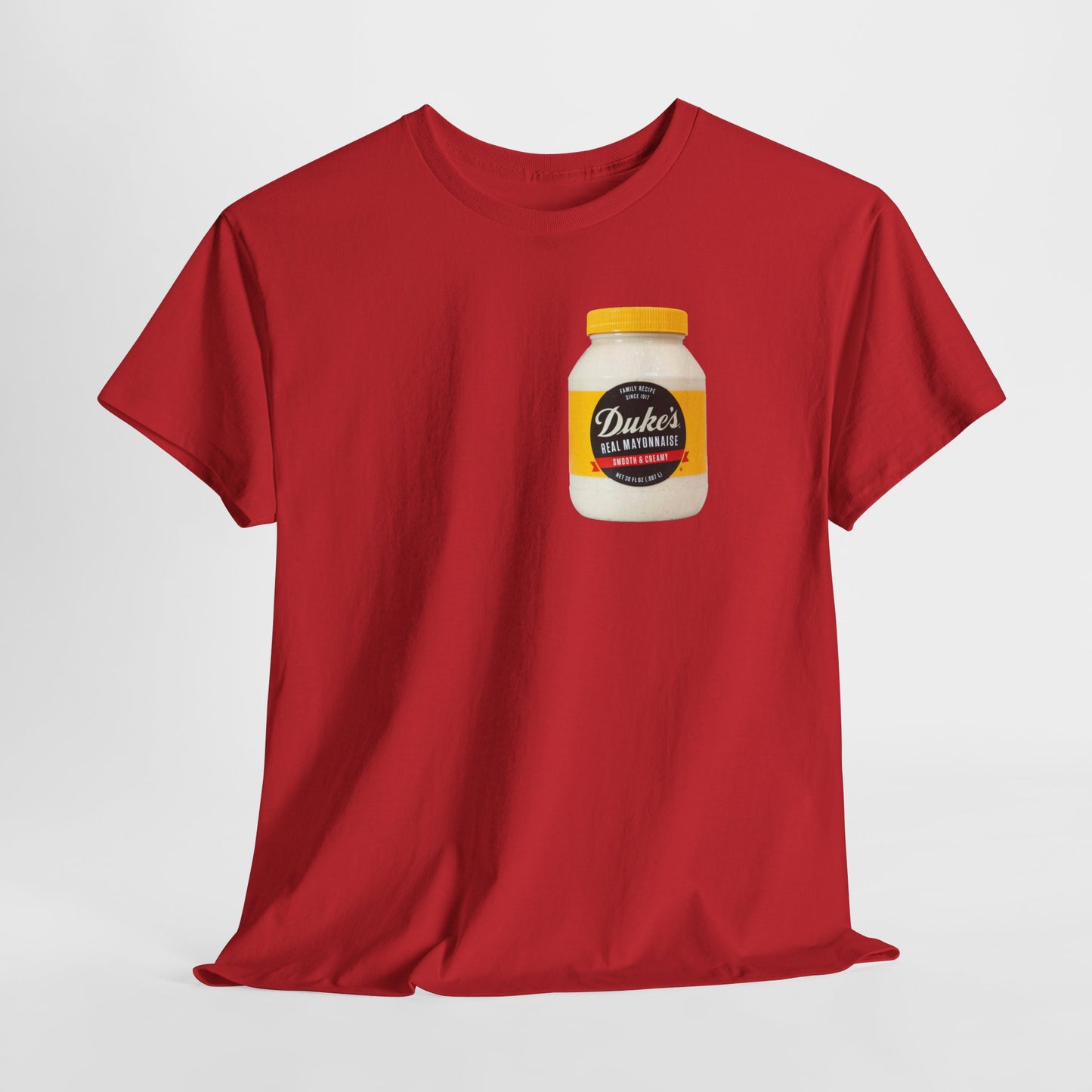 Dukes Mayo Funny Graphic T Shirt Vintage Jokes Southern Unisex Heavy Cotton Tee