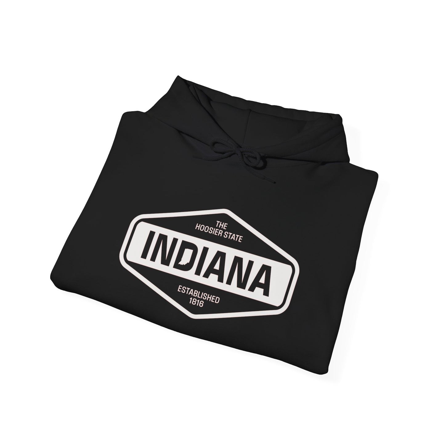 Indiana The Hoosier State Hoodie NEW ADULT Unisex Hooded Sweatshirt