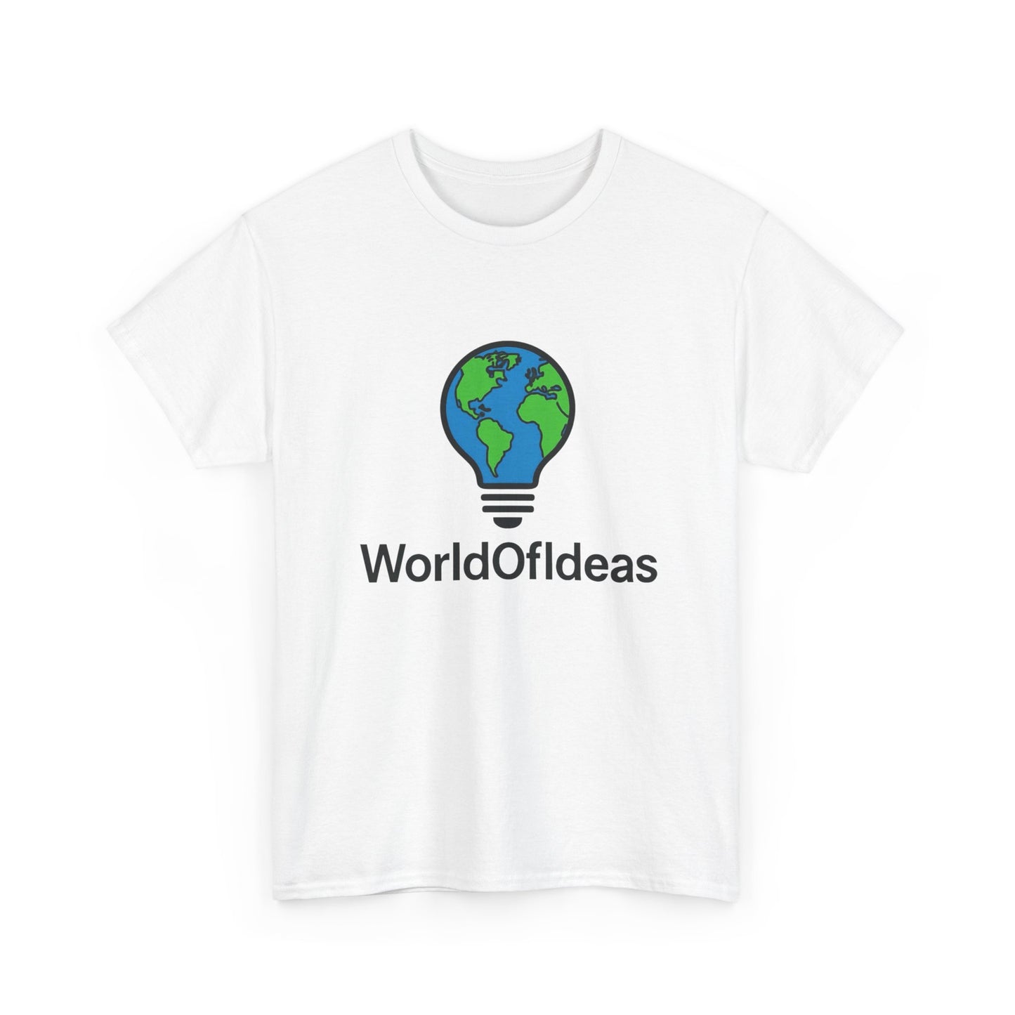 World Of Ideas Graphic T Shirt ADULT Unisex Heavy Cotton Tee