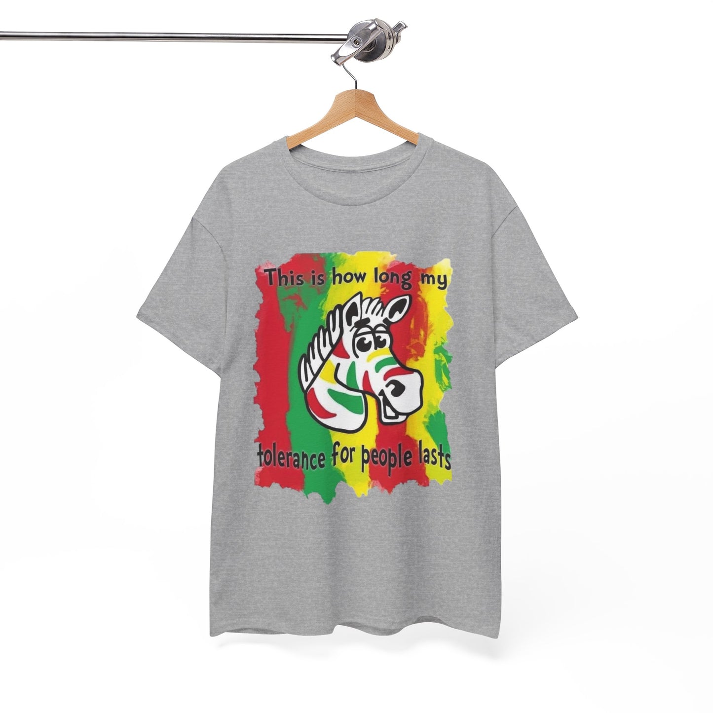 Zebra Stripe Graphic T Shirt