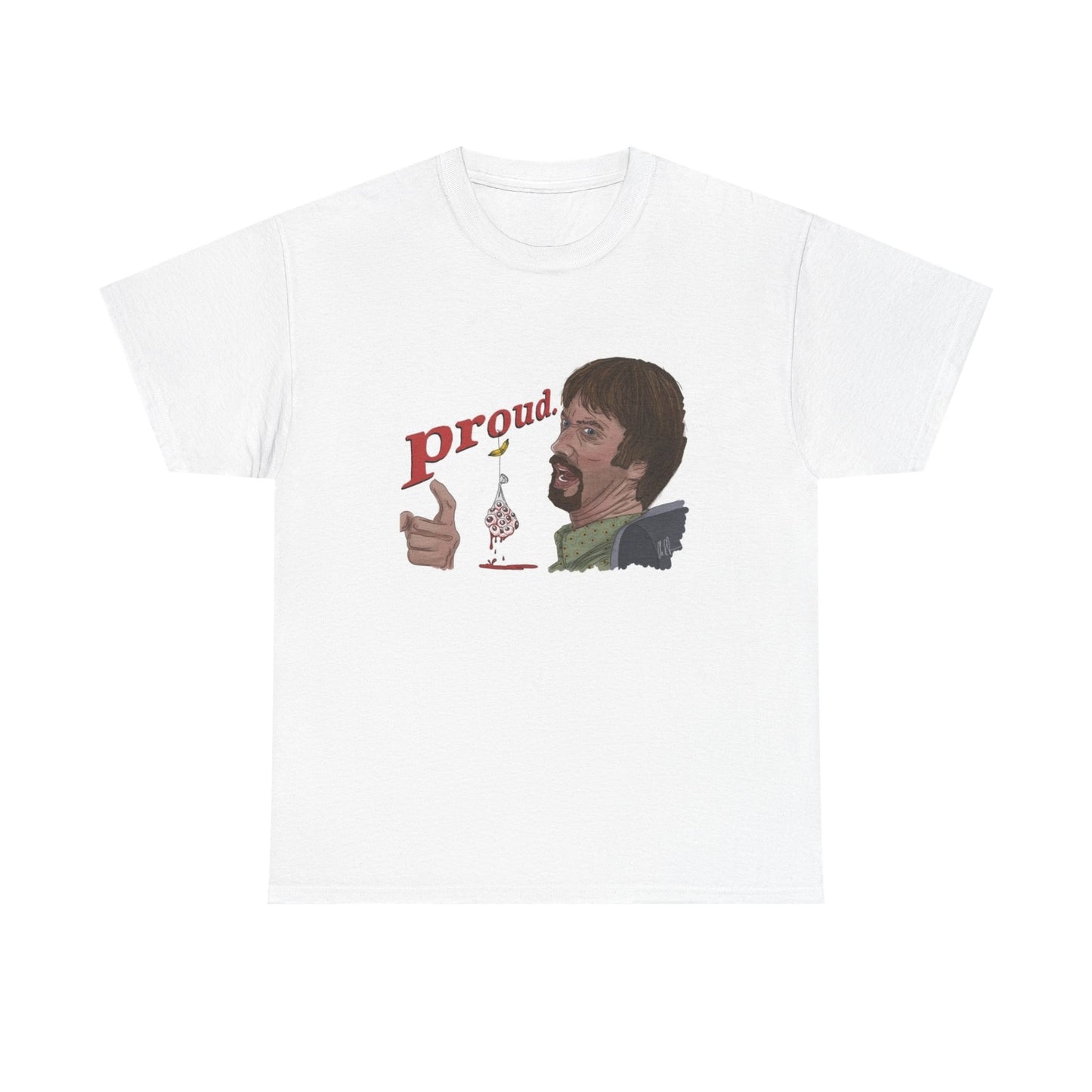 Freddy Got Fingered Shirt Proud Movie Poster Funny Unisex Heavy Cotton Tee