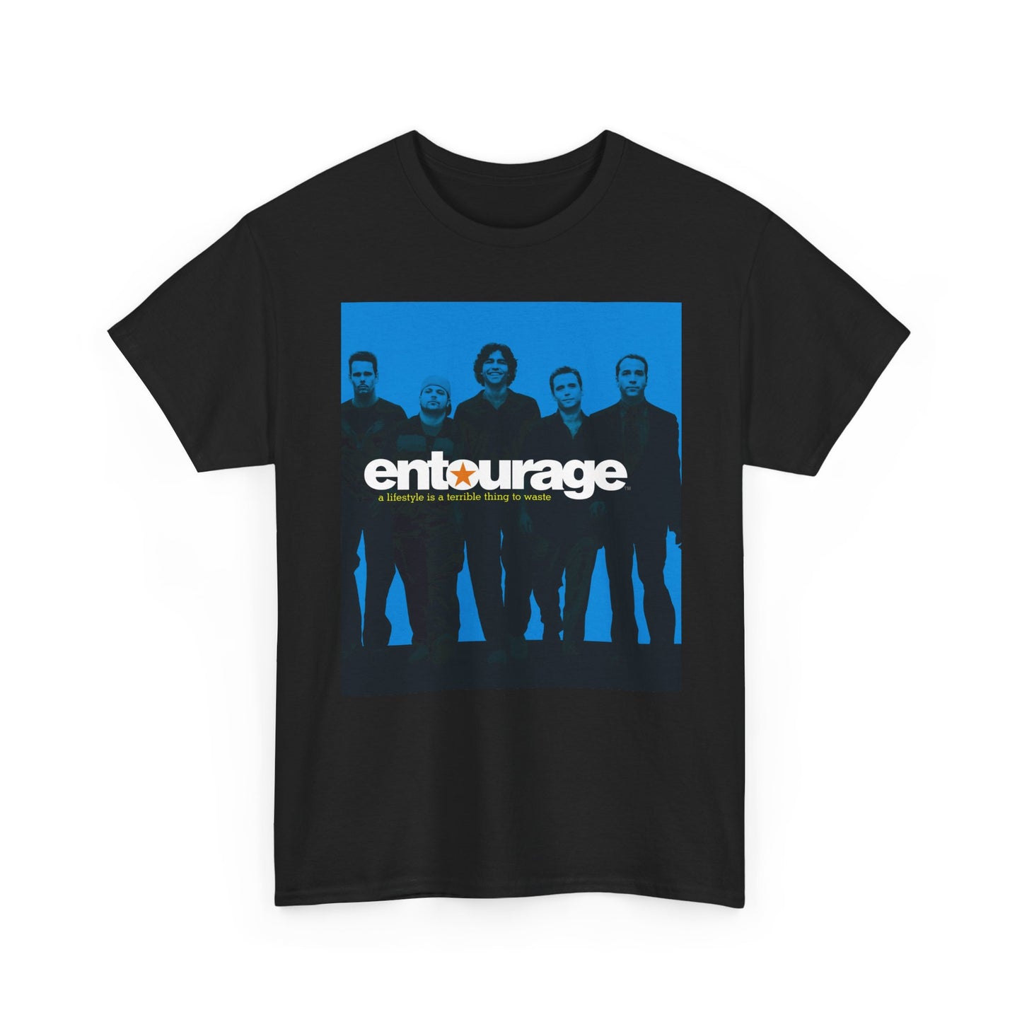 Entourage Graphic T Shirt Retro Tv Series Comedy LA Unisex Heavy Cotton Tee