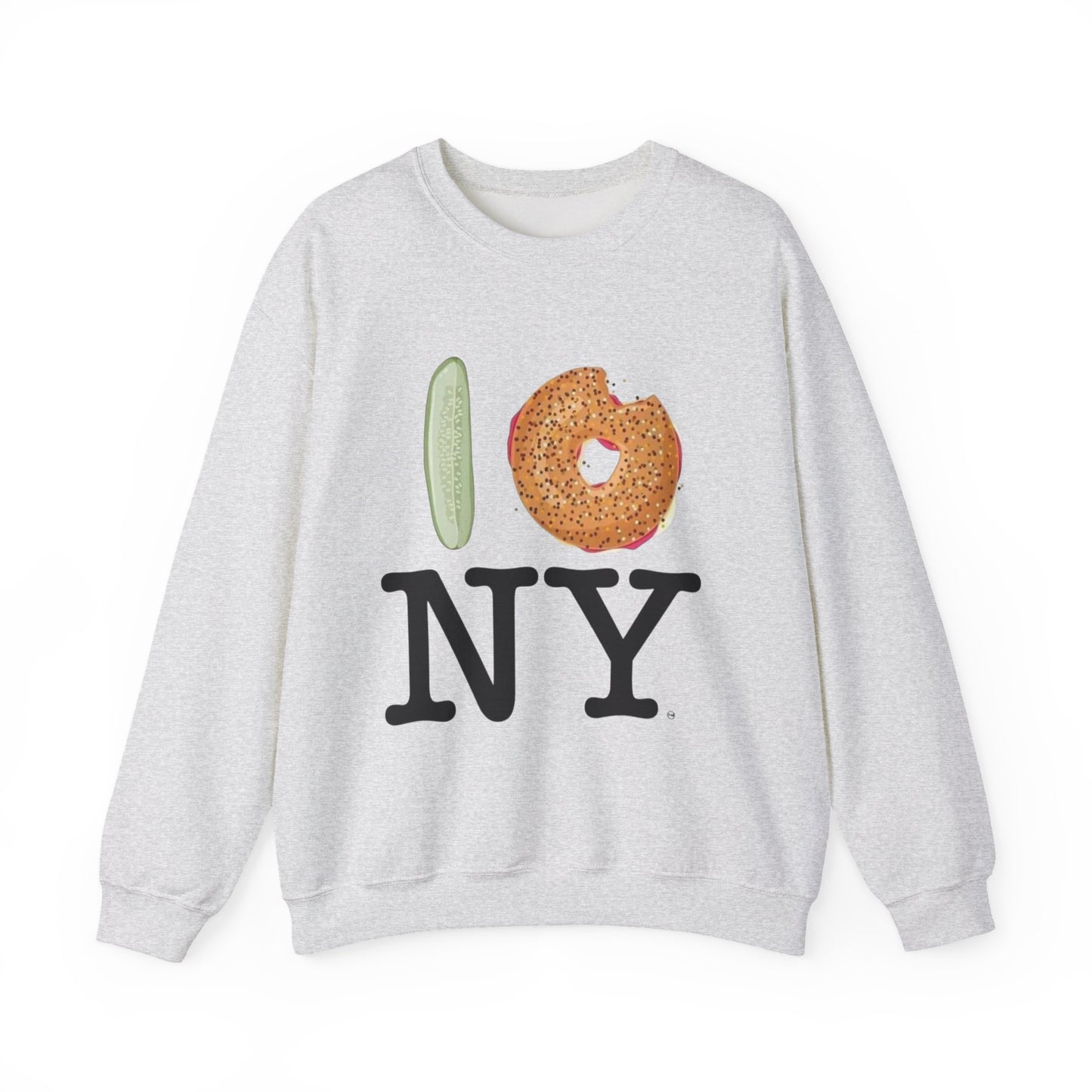 I Love New York Bagels Sweater NEW Unisex Heavy Blend™ Crewneck Sweatshirt