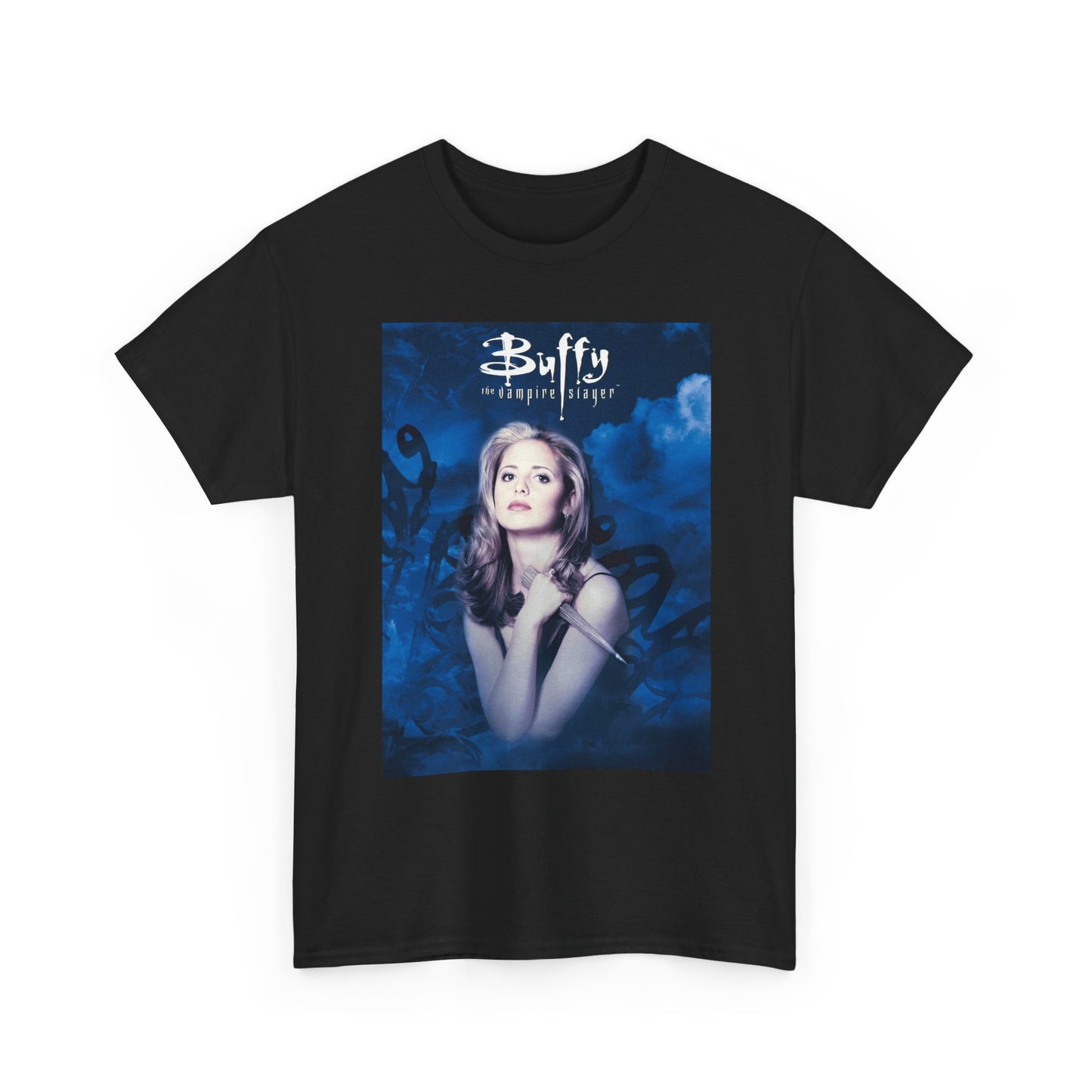 Buffy The Vampire Slayer T Shirt Retro Graphic Unisex Heavy Cotton Tee 3