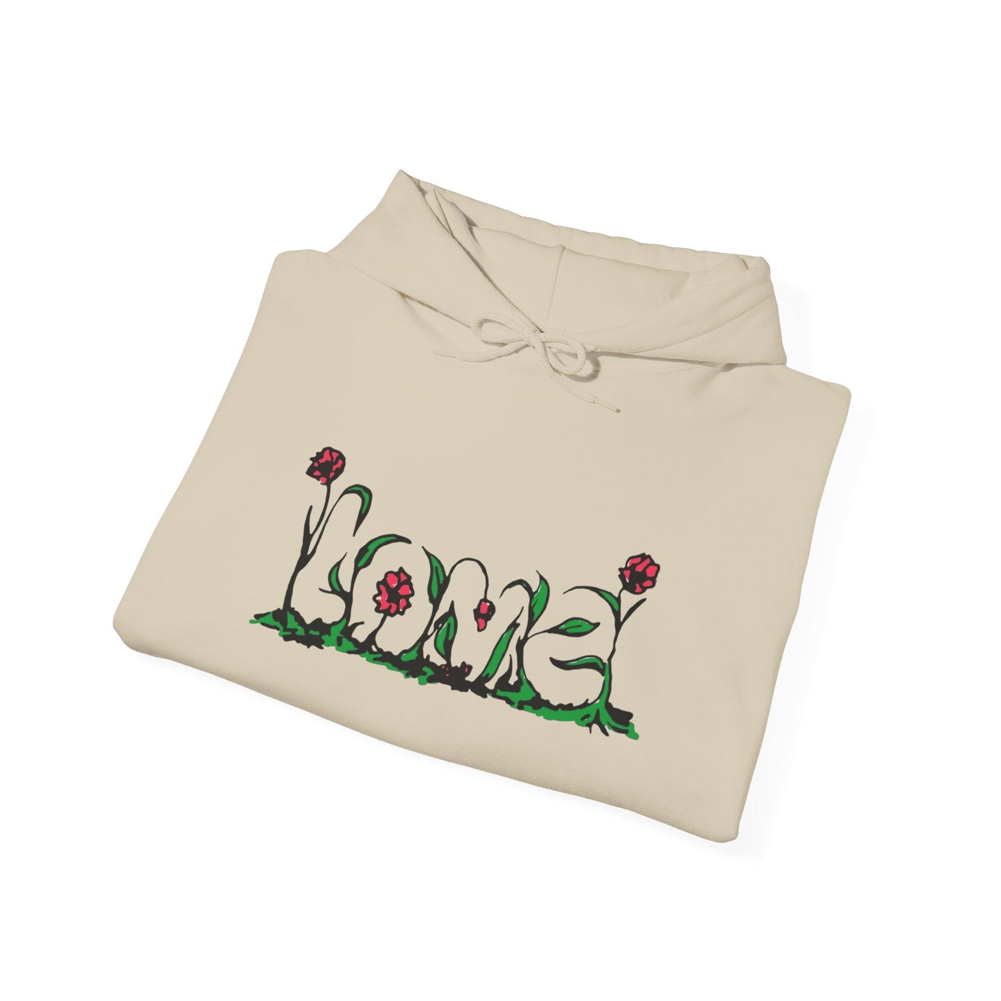 Love Roses Graphic Hoodie Unisex Heavy Blend™ Hooded Sweatshirt