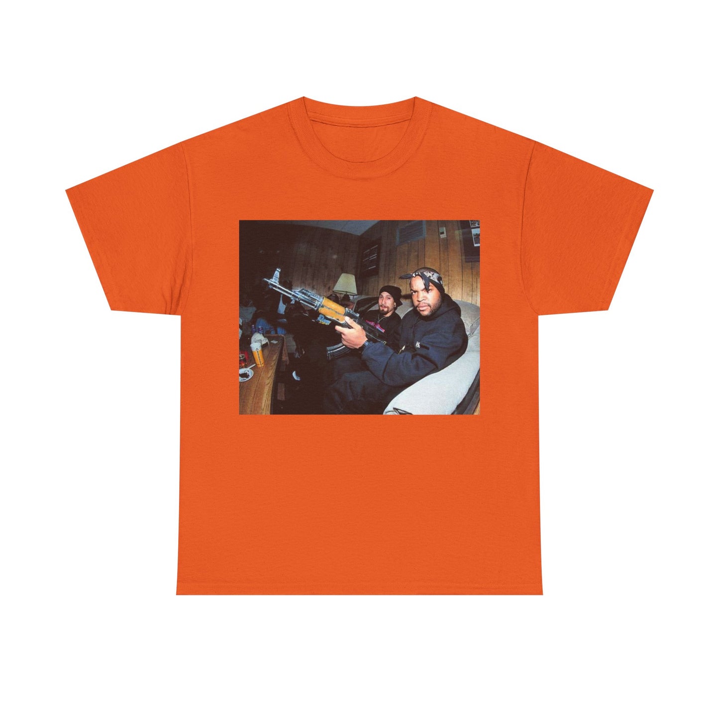 Ice cube T-shirt vintage 90s NWA California retro meme Unisex Heavy Cotton Tee