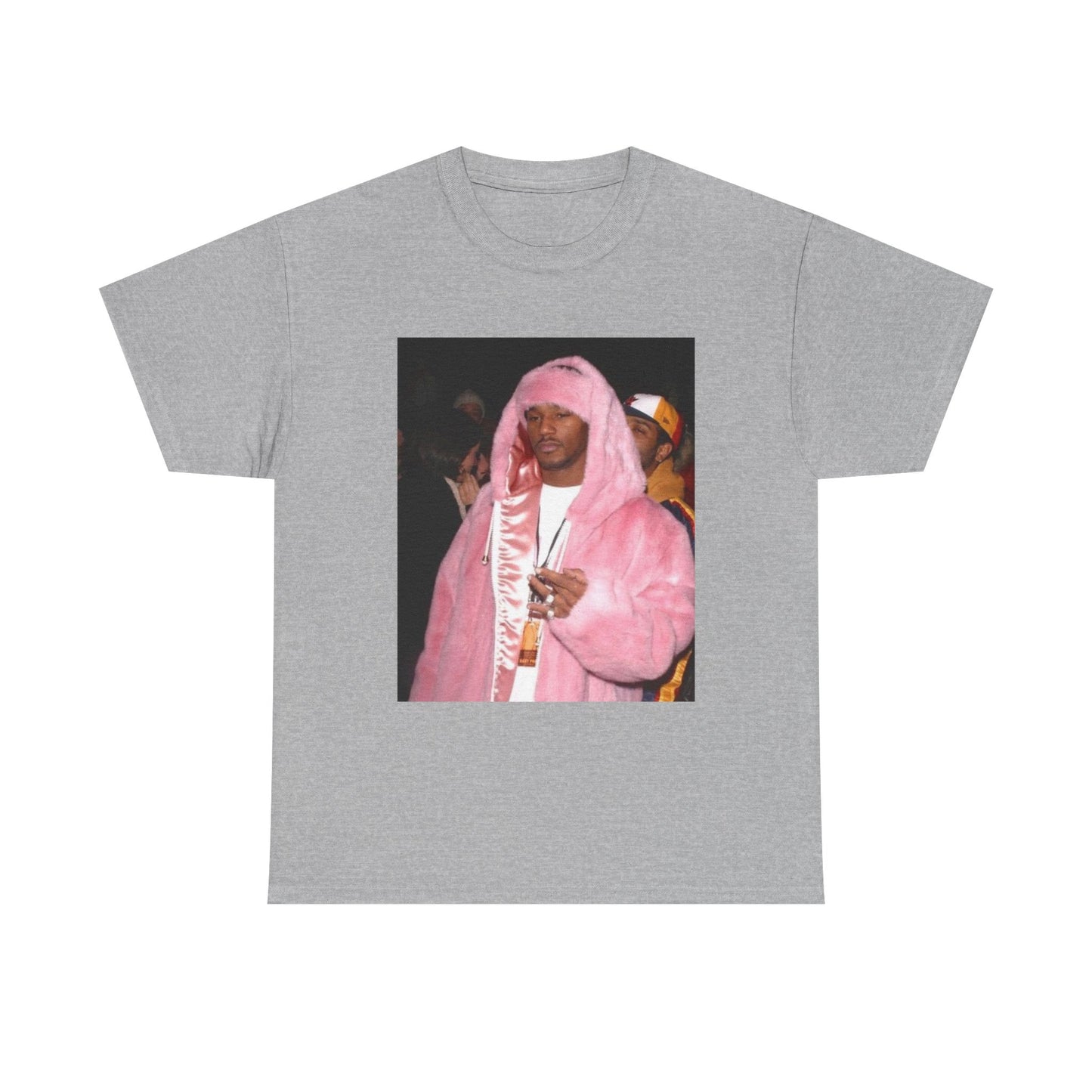 Camron diplomats T-shirt vintage pink fur coat graphic Rap Unisex Heavy Cotton