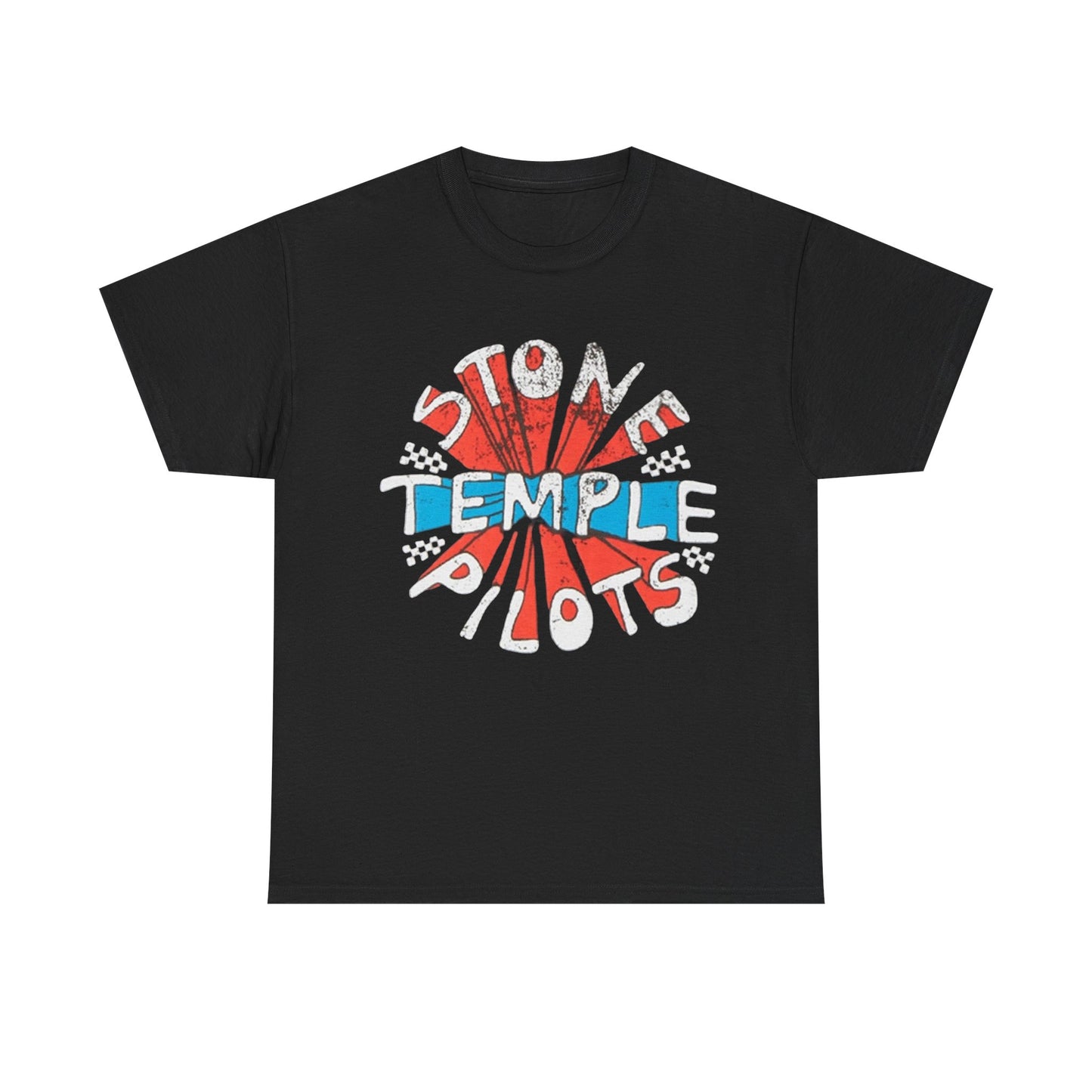 Stone temple pilots T-shirt vintage rock retro graphic Unisex Heavy Cotton Tee