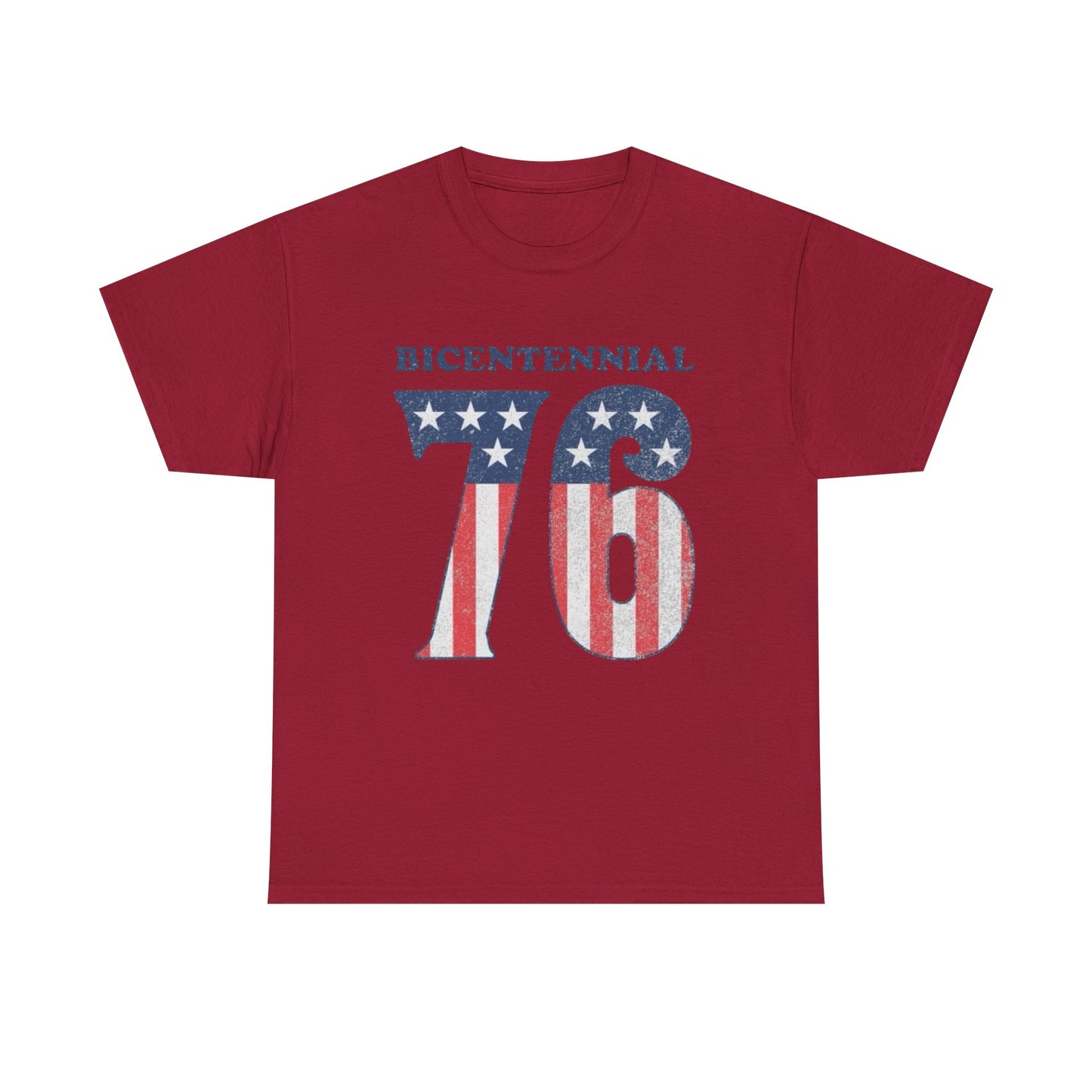 Bicentennial USA 76 Anniversary Graphic T Shirt Adult New Tee