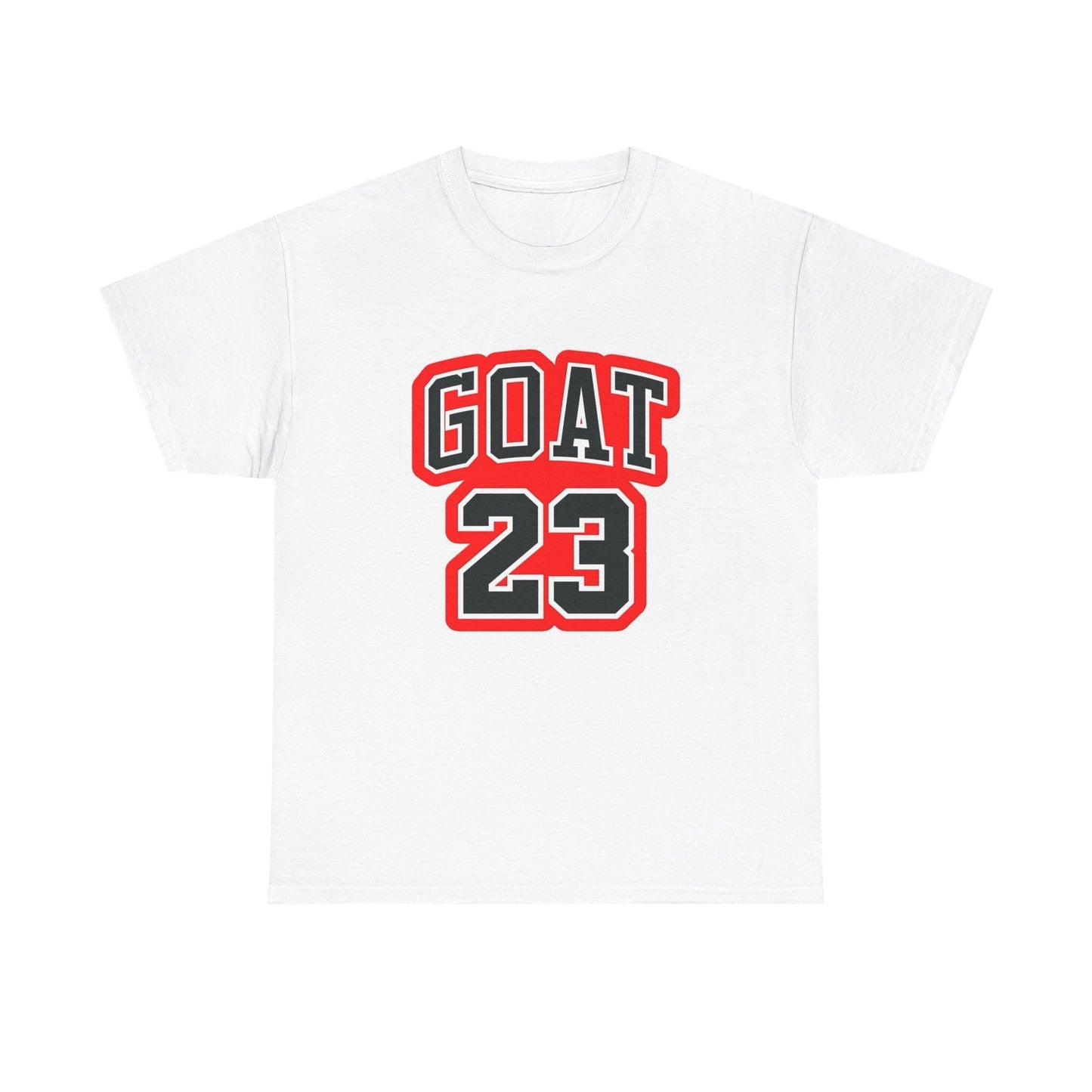 GOAT Jordan 23 Basketball Graphic T Shirt NEW Unisex Heavy Cotton Tee