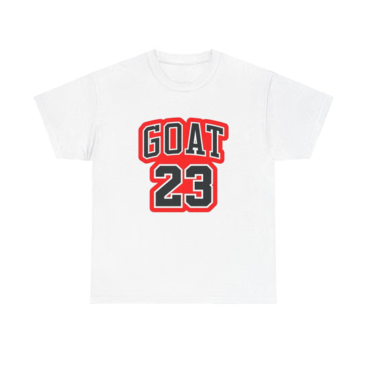 GOAT Jordan 23 Basketball Graphic T Shirt NEW Unisex Heavy Cotton Tee