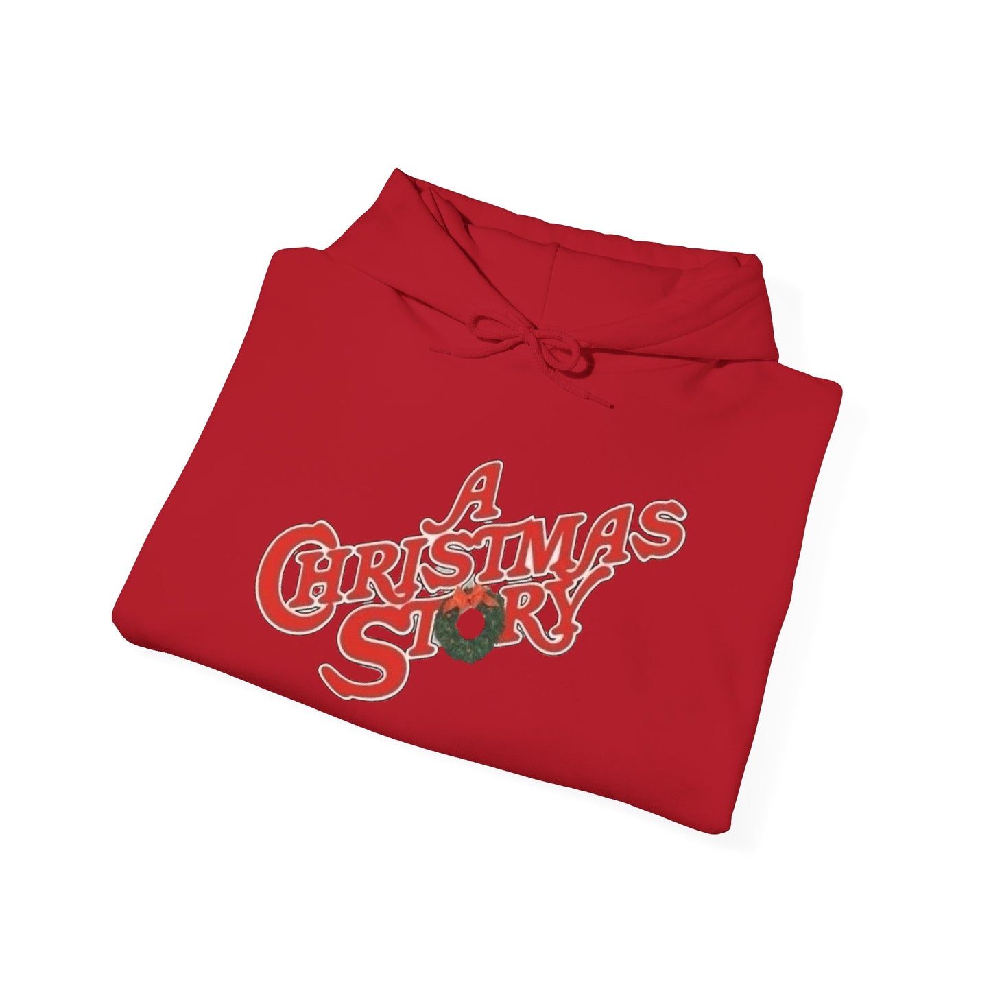 A Christmas Story Retro Graphic Hoodie Unisex Heavy Blend™ Hooded Sweatshirt