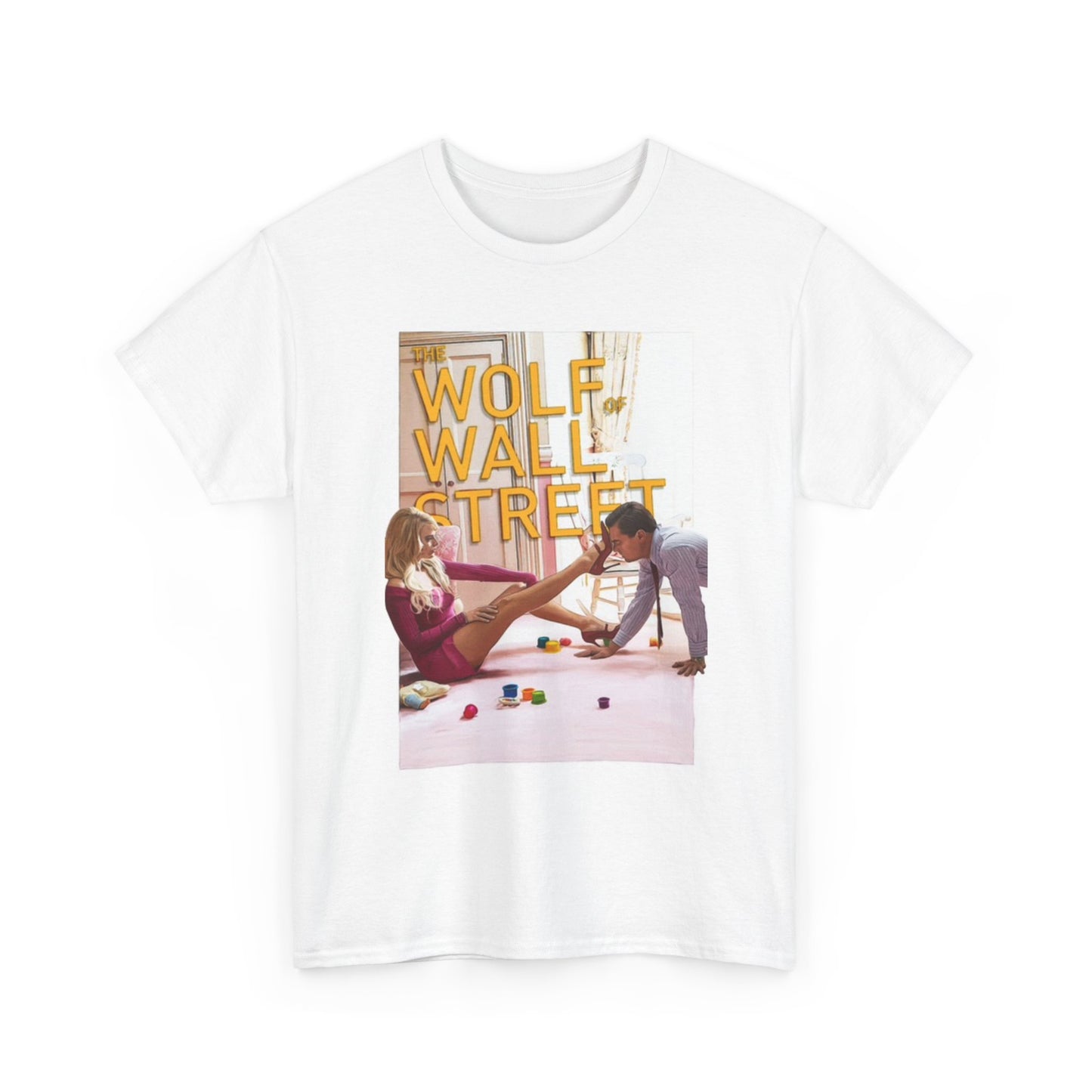 The Wolf Of Wall Street Graphic T Shirt BRAND NEW Apparel Unisex Heavy Cotton