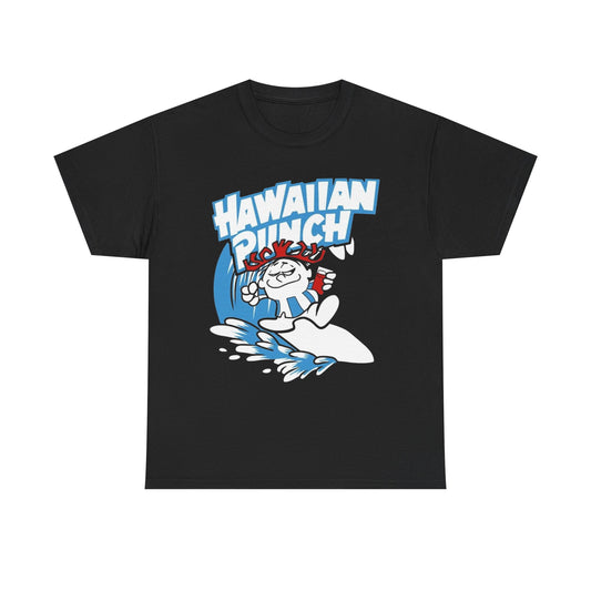 Hawaiian Fruit Punch Graphic T Shirt Retro Vintage Unisex Heavy Cotton Tee