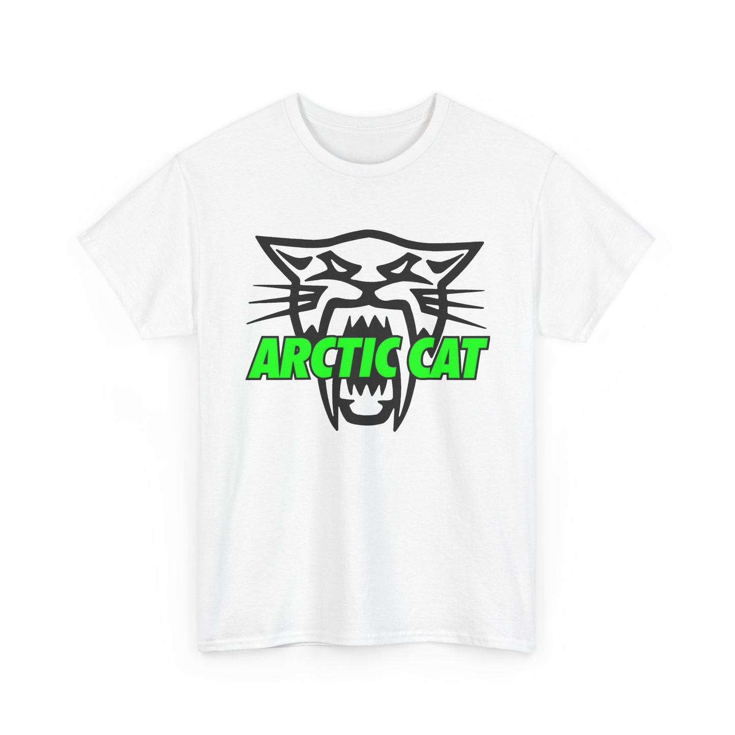 Arctic Cat Retro 90s Graphic T Shirt Unisex Heavy Cotton Tee NEW