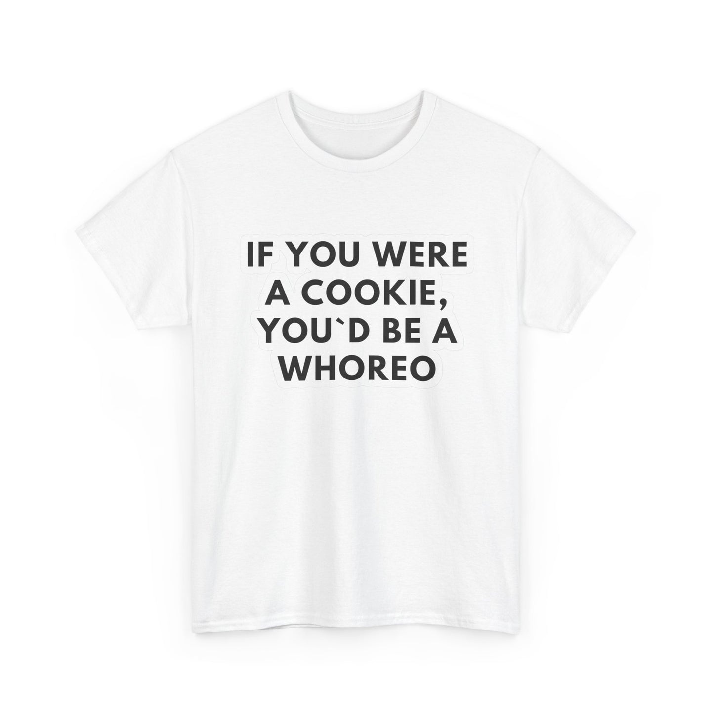 Funny Cookie Jokes Graphic T Shirt NEW Unisex Heavy Cotton Tee