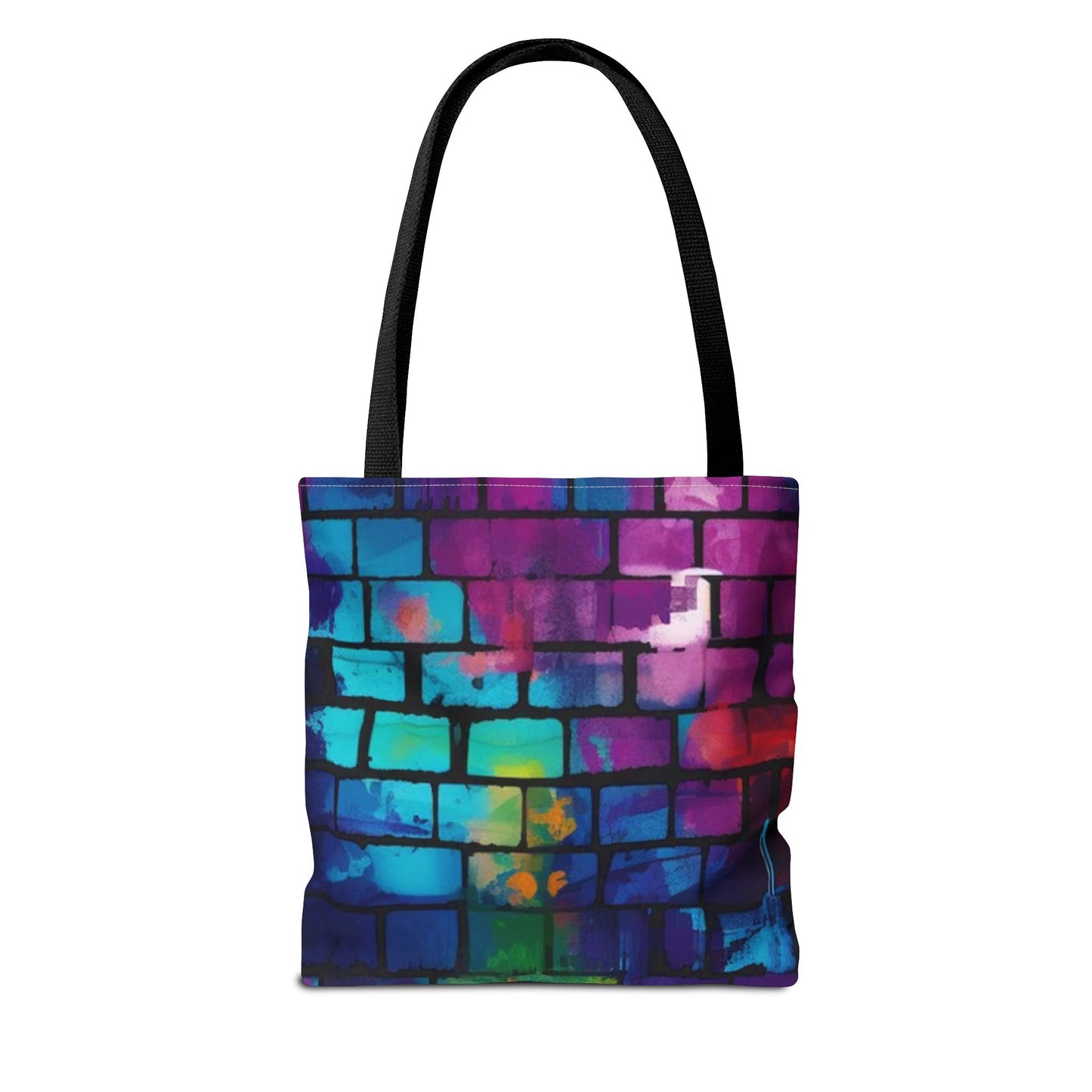 Rainbow Brick BRAND NEW Modern Purse - Pocketbook - Travel Tote Bag (AOP)