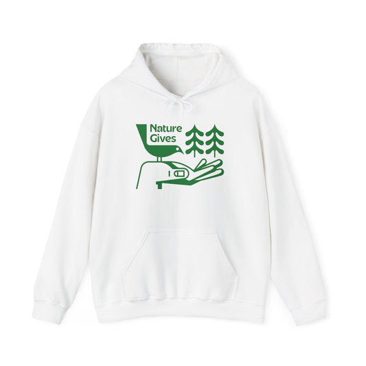 Nature Gives Graphic Hoodie Unisex Heavy Blend™ Hooded Sweatshirt