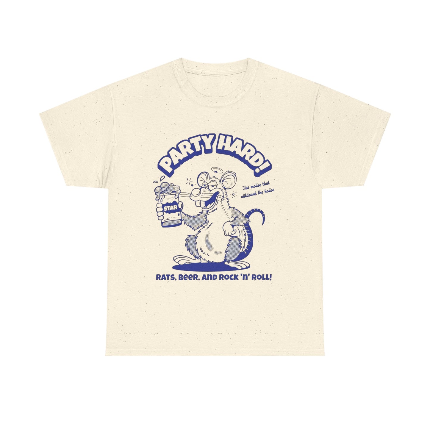 Party Hard Graphic T Shirt Unisex Heavy Cotton Tee