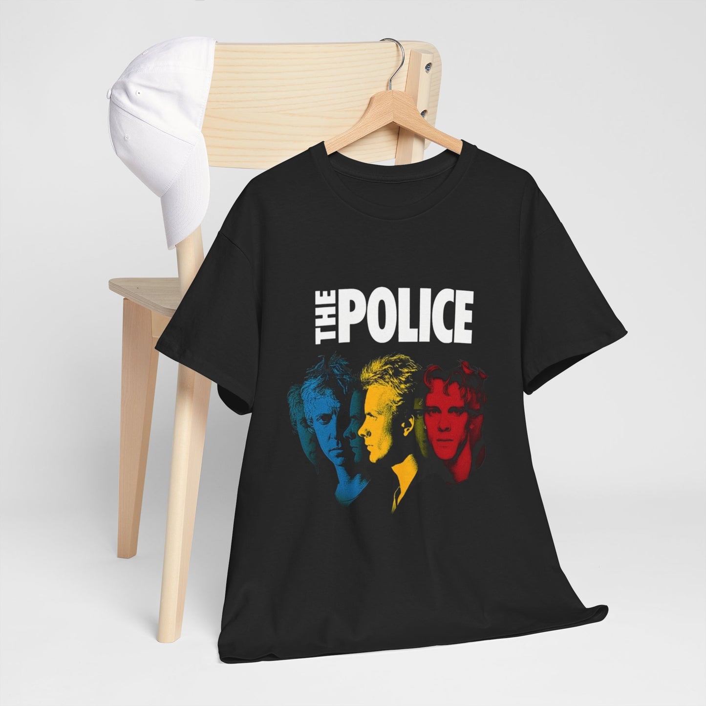 The Police Vintage Graphic T Shirt NEW ADULT Unisex Heavy Cotton Tee