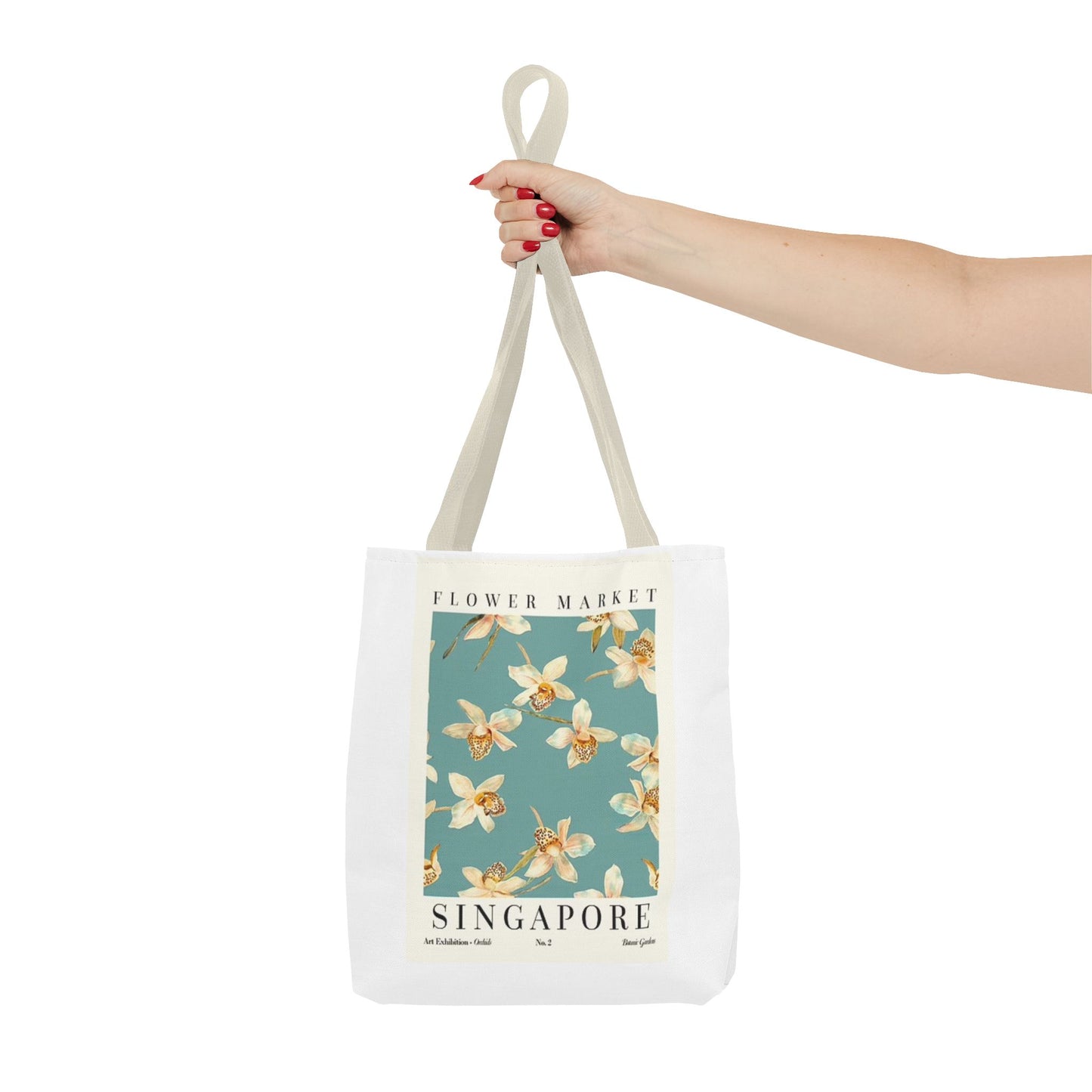 Flower Market Singapore BRAND NEW Tote Bag (AOP)