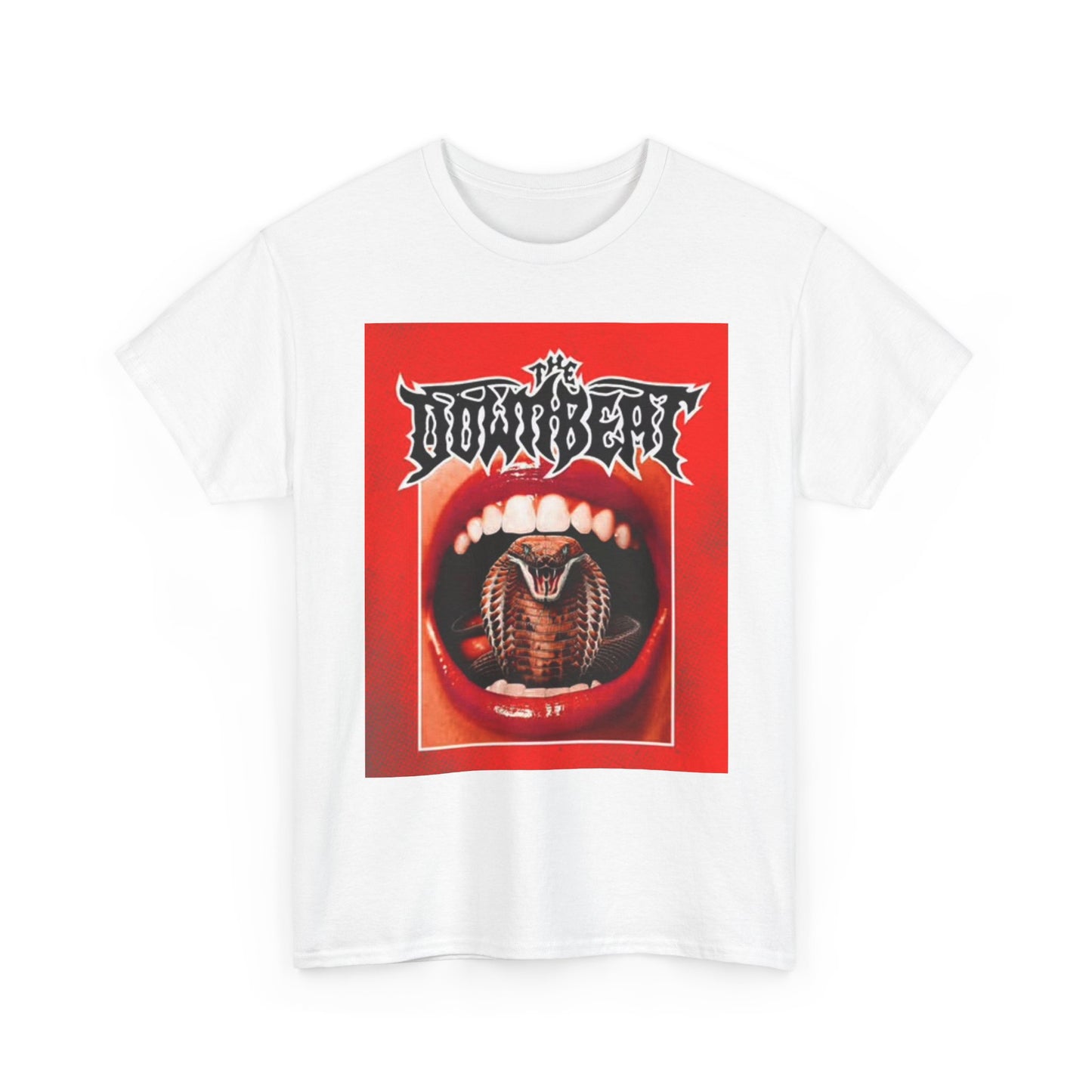 The Downbeat Graphic T Shirt Vintage Retro Unisex Heavy Cotton Tee