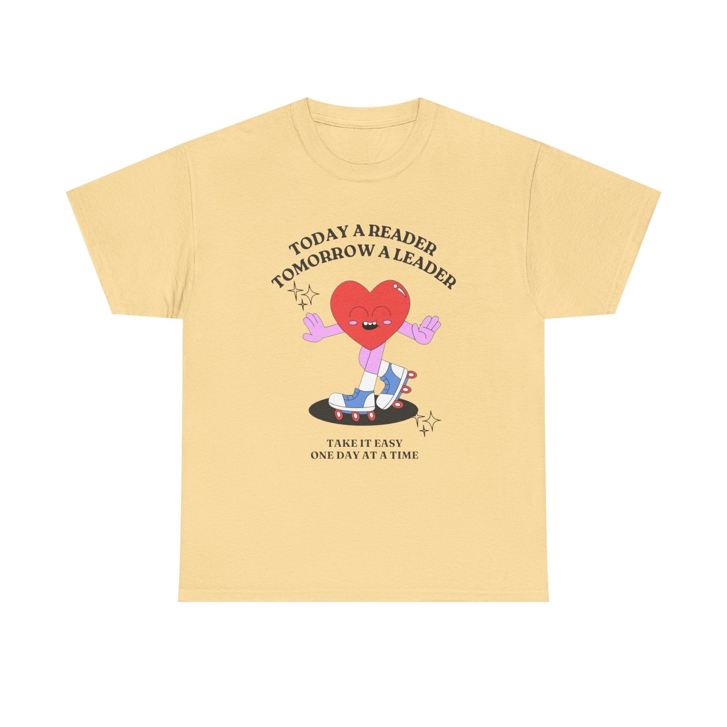 Tomorrow A Leader Graphic T Shirt Unisex Heavy Cotton Tee