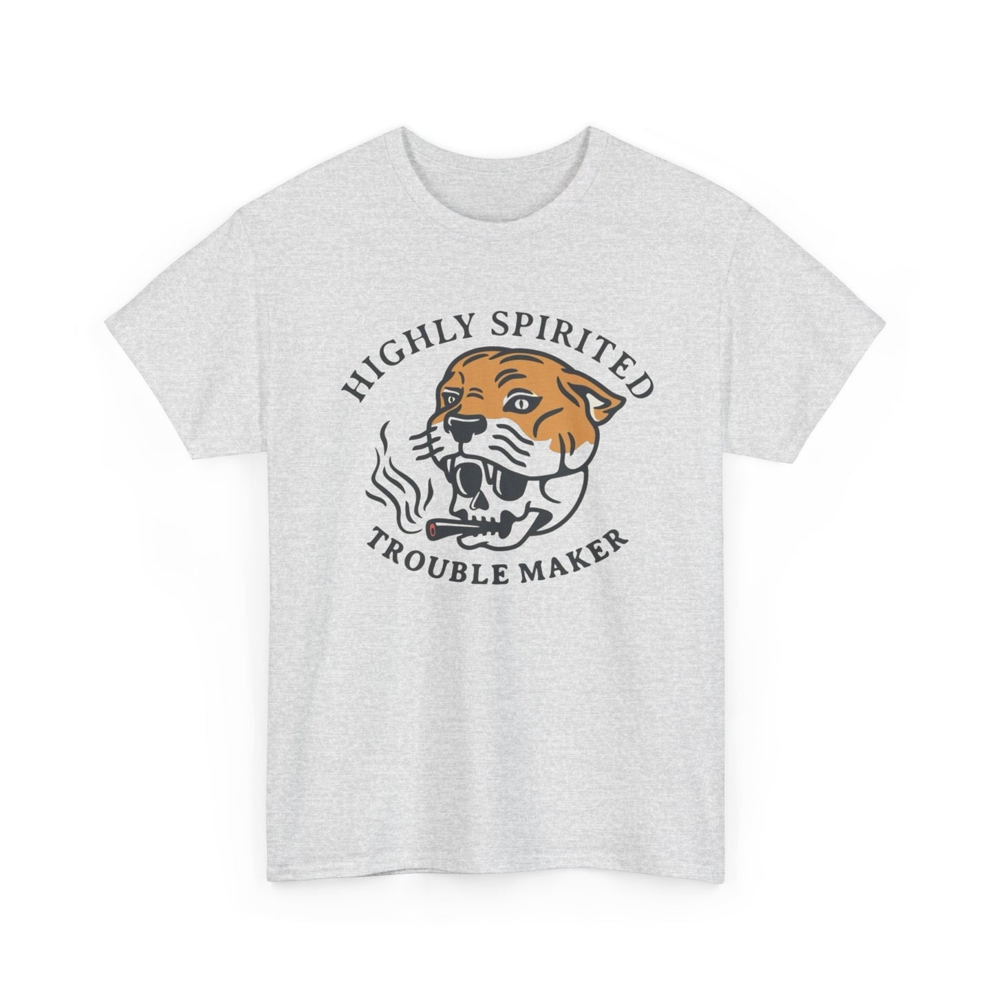 Highly Spirited Trouble Maker Graphic T Shirt NEW ADULT TEE VINTAGE