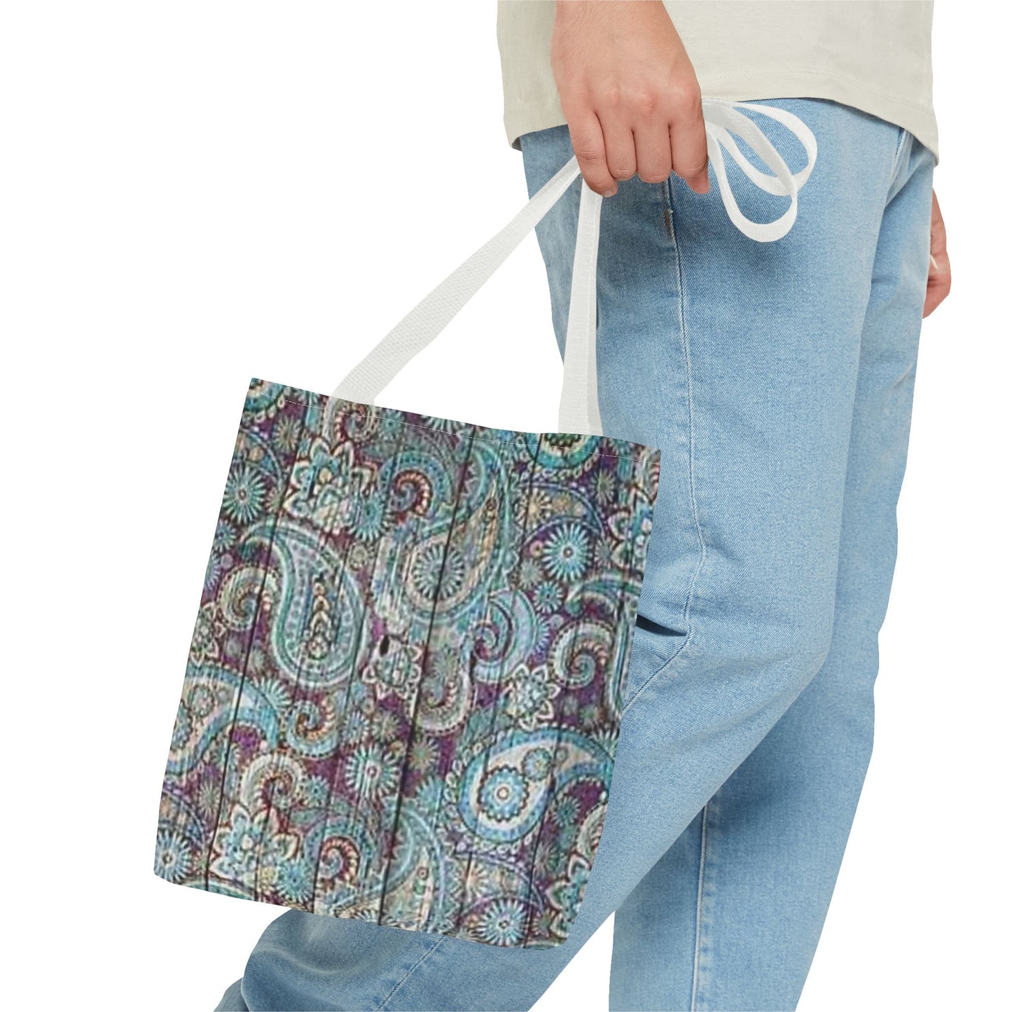 Paisley All Over Multi Color BRAND NEW MODERN Tote Bag (AOP)