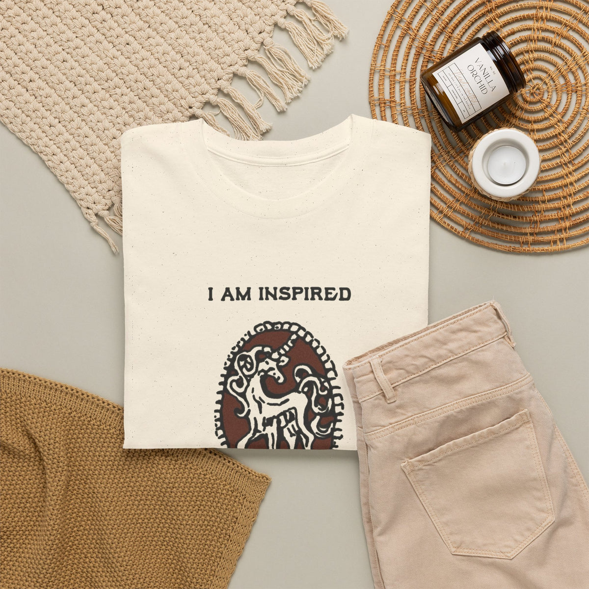 Inspired Horse Graphic Tee, Equestrian Quote Shirt Men's Tee