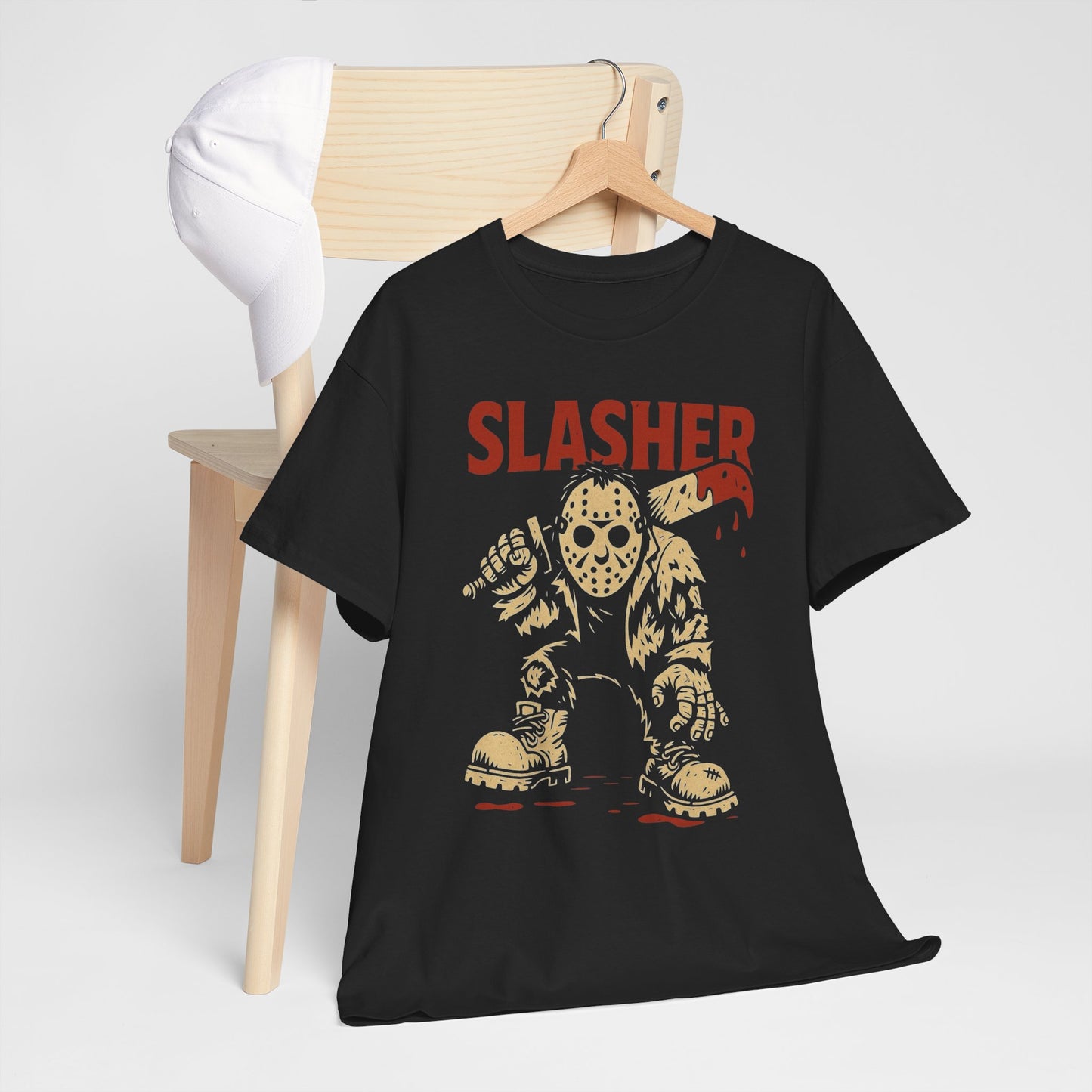 Slasher Graphic T Shirt NEW Unisex Heavy Cotton Tee