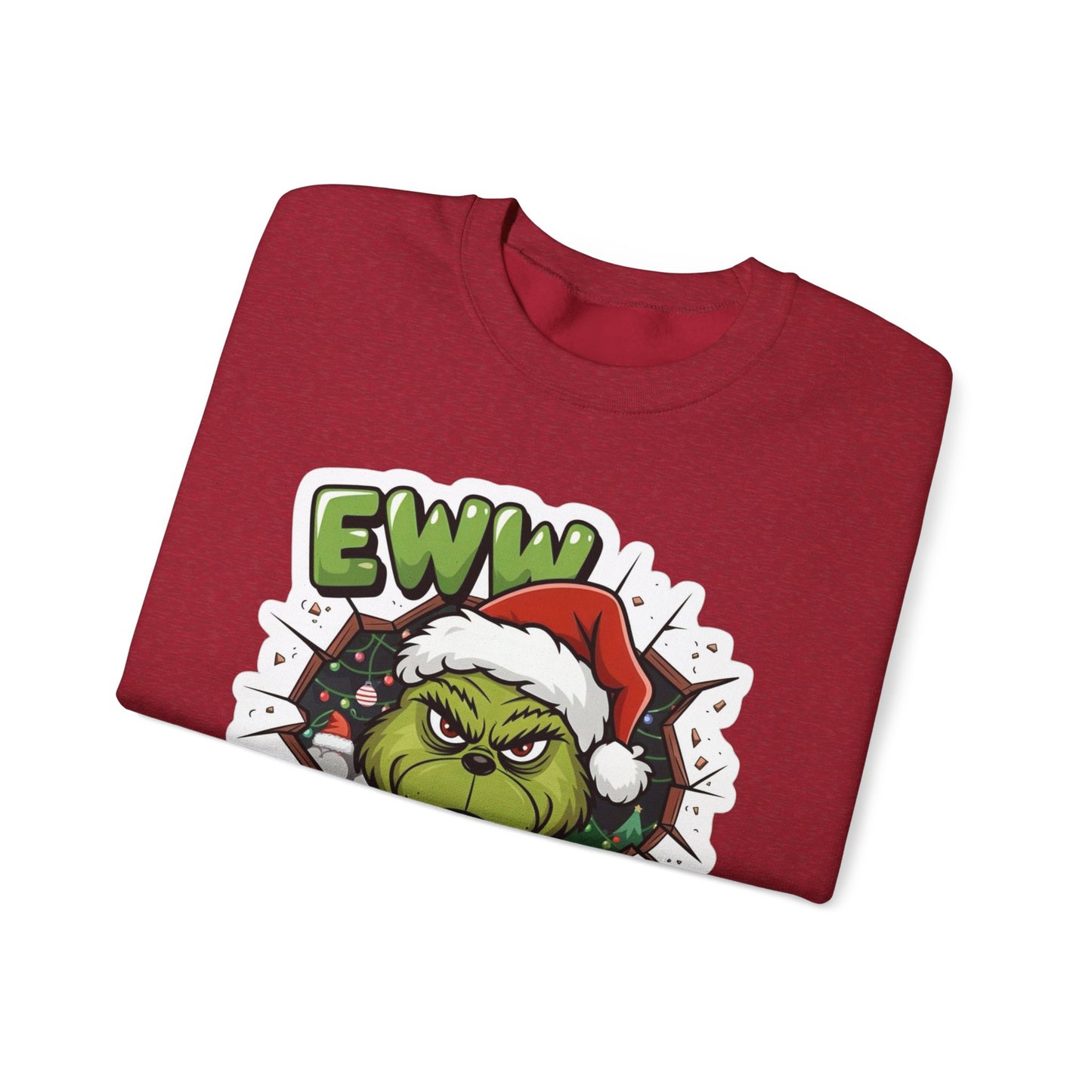 The Grinch Funny Graphic Sweater NEW Unisex Heavy Blend™ Crewneck Sweatshirt