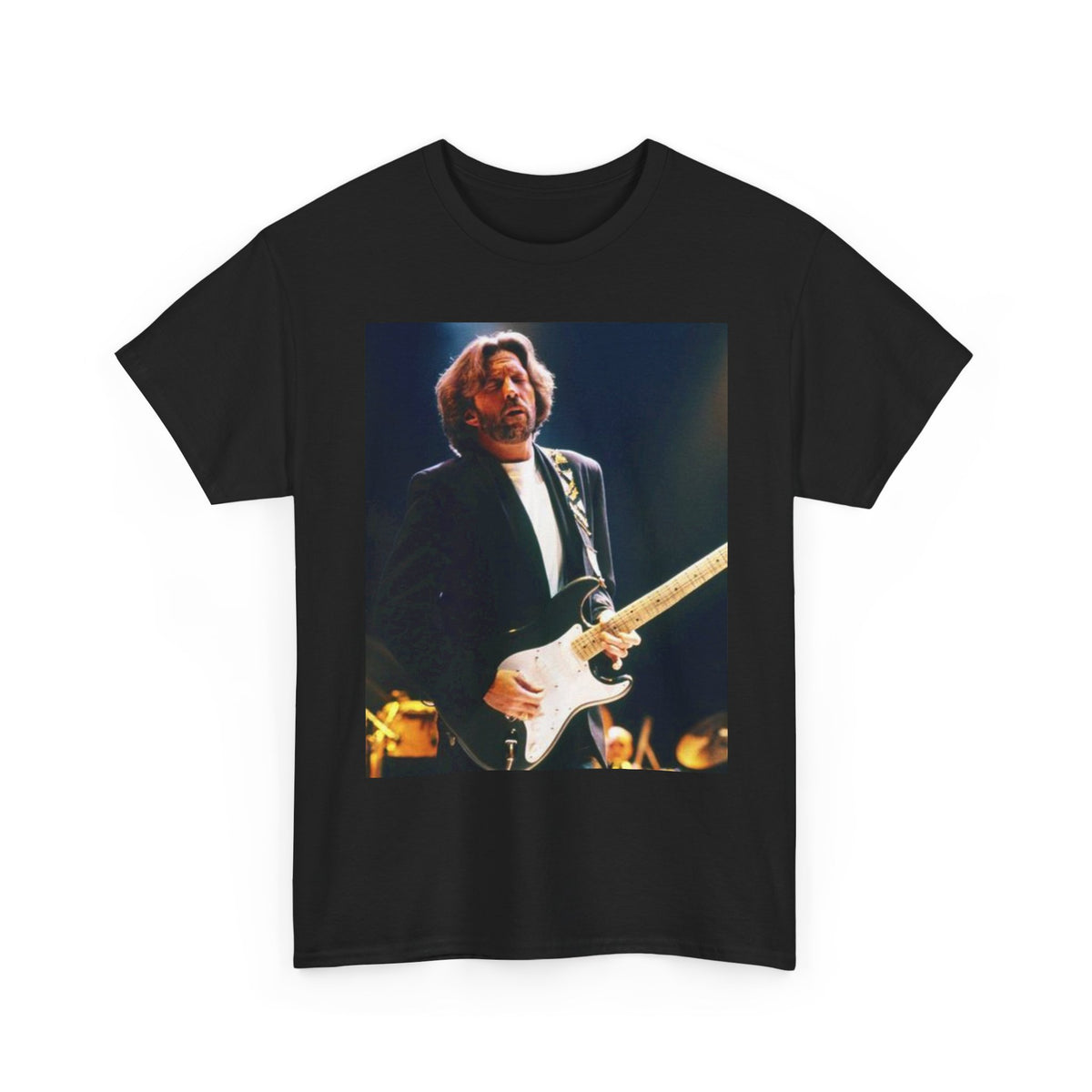 Eric Clapton Graphic T Shirt Vintage Poster Unisex Heavy Cotton Tee