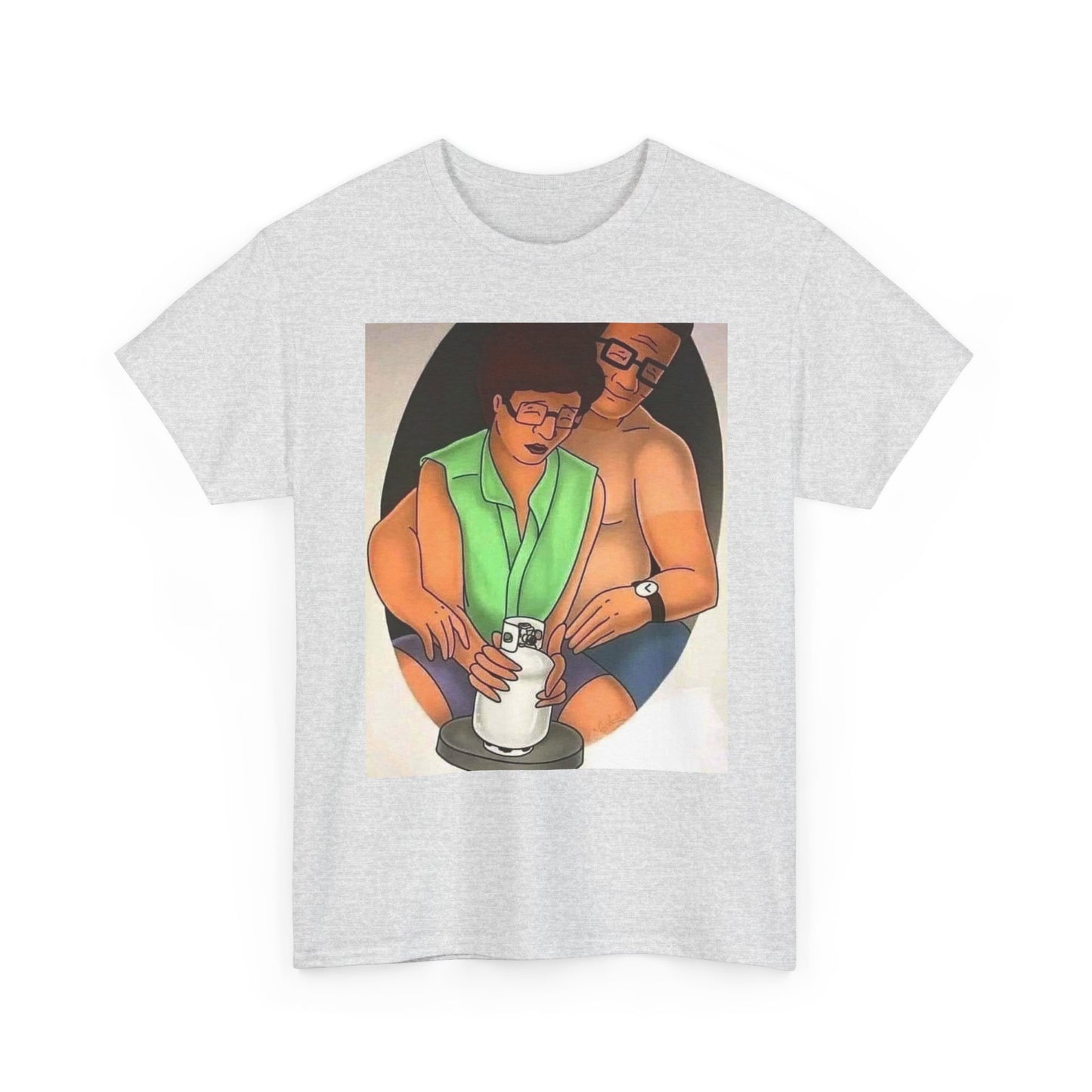 King Of The Hill Funny Propane Graphic T Shirt S-5XL Unisex Heavy Cotton Tee