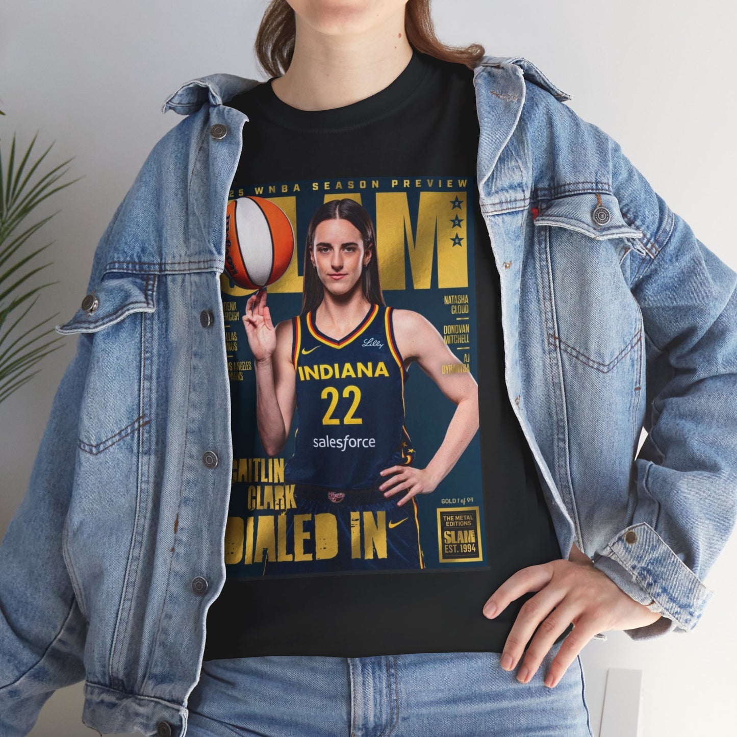 Caitlin Clark Graphic T Shirt Basketball  Unisex Heavy Cotton Tee