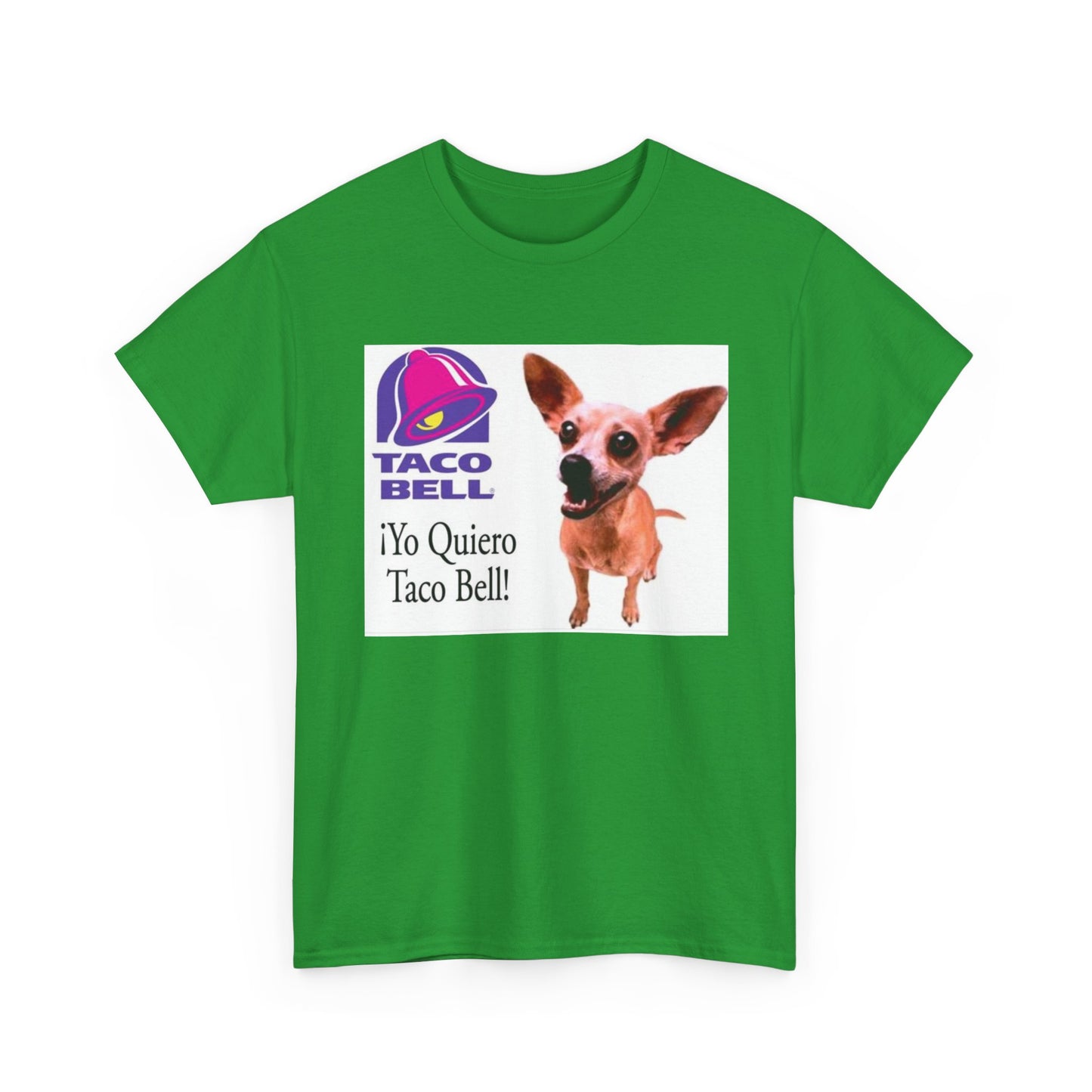 Taco Bell Shirt Funny Retro Logo Mexican Dog 90s Nostalgia Unisex Heavy Cotton