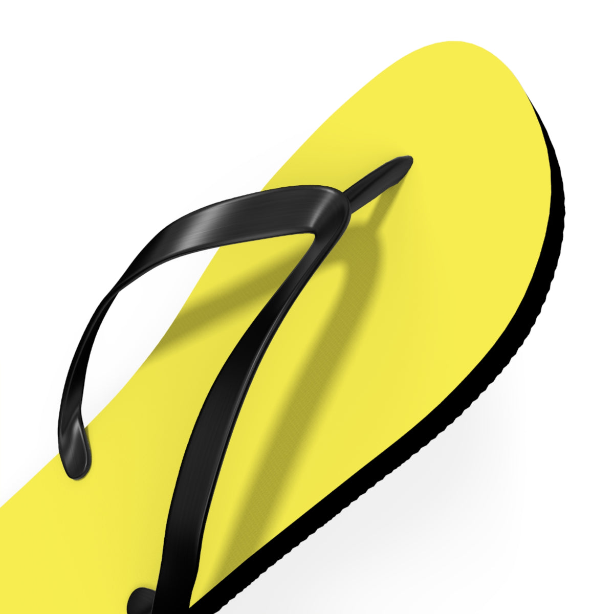 Neon Yellow Flip Flops, Sandals Slides, Summer Footwear, Brand New