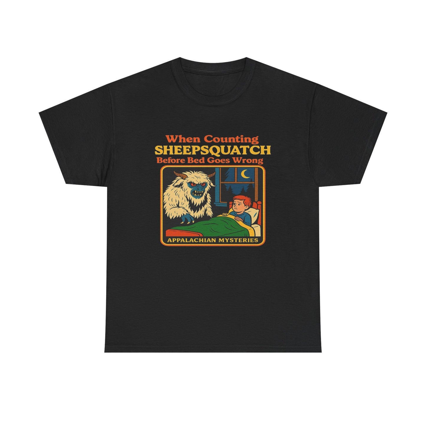 Appalachian Mysteries Horror Graphic T Shirt Unisex Heavy Cotton Tee