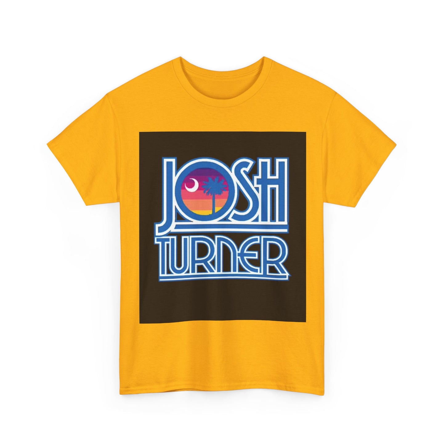 Josh Turner Tshirt Country Folk Blues Graphic Music Unisex Heavy Cotton Tee