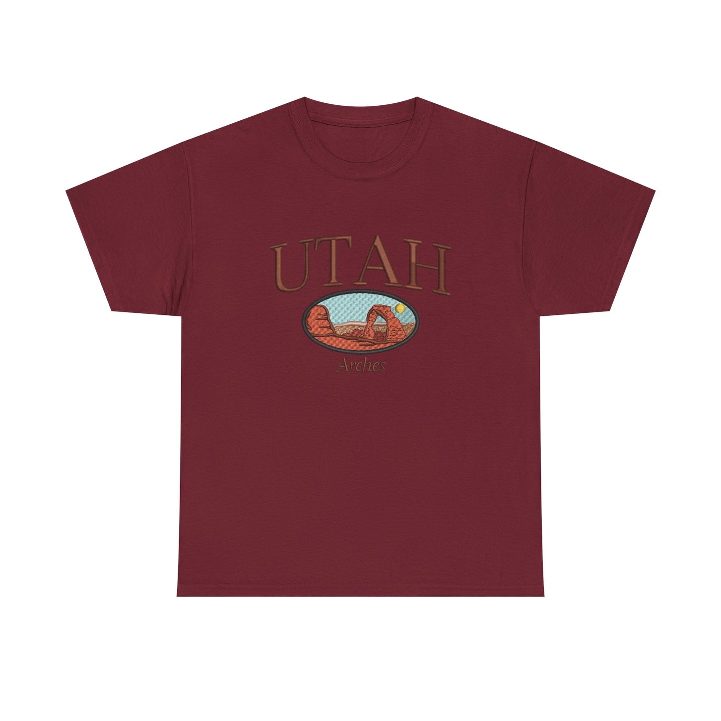 Utah Arches Graphic T Shirt NEW Unisex Heavy Cotton Tee