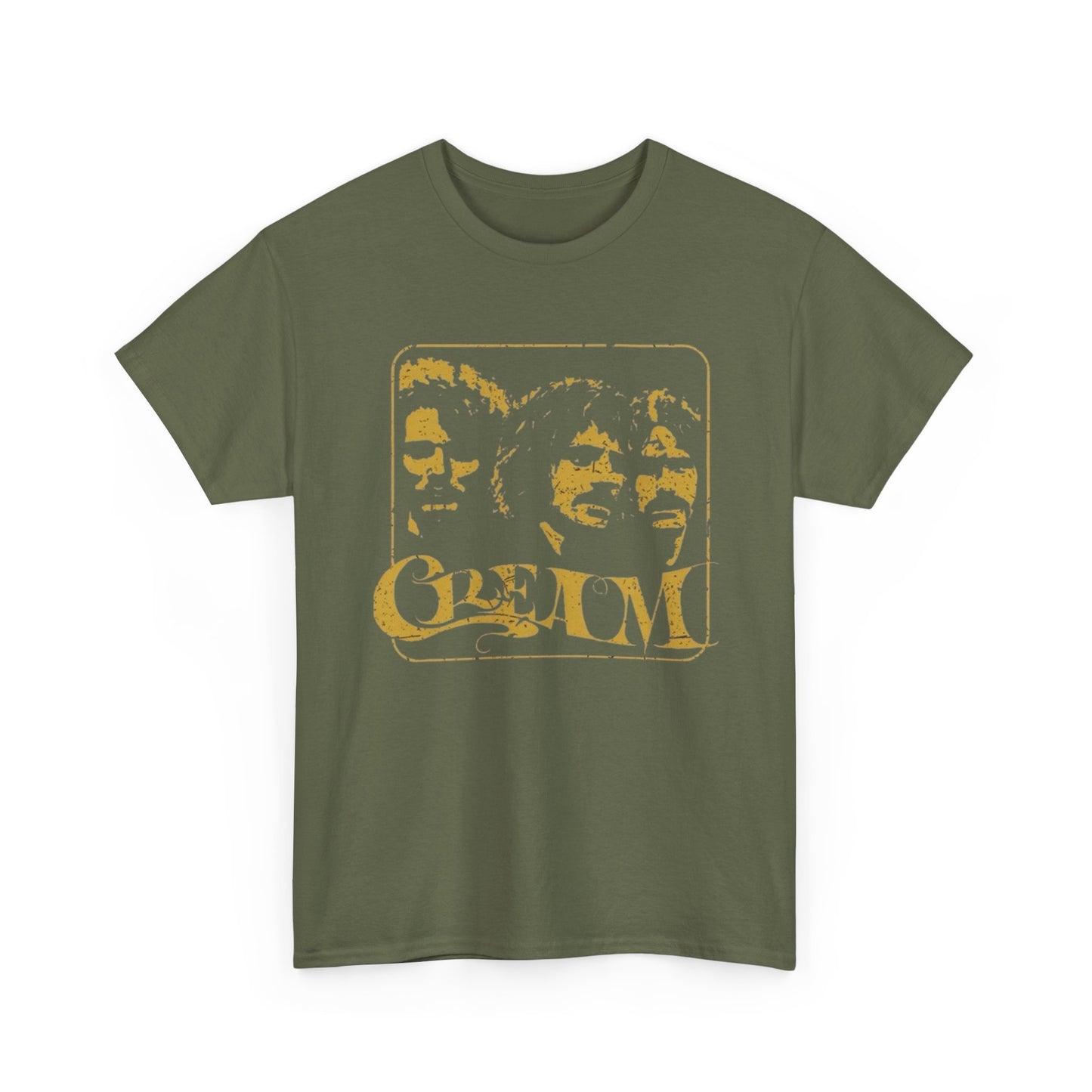 Cream Vintage Rock Graphic T Shirt NEW ADULT Tee