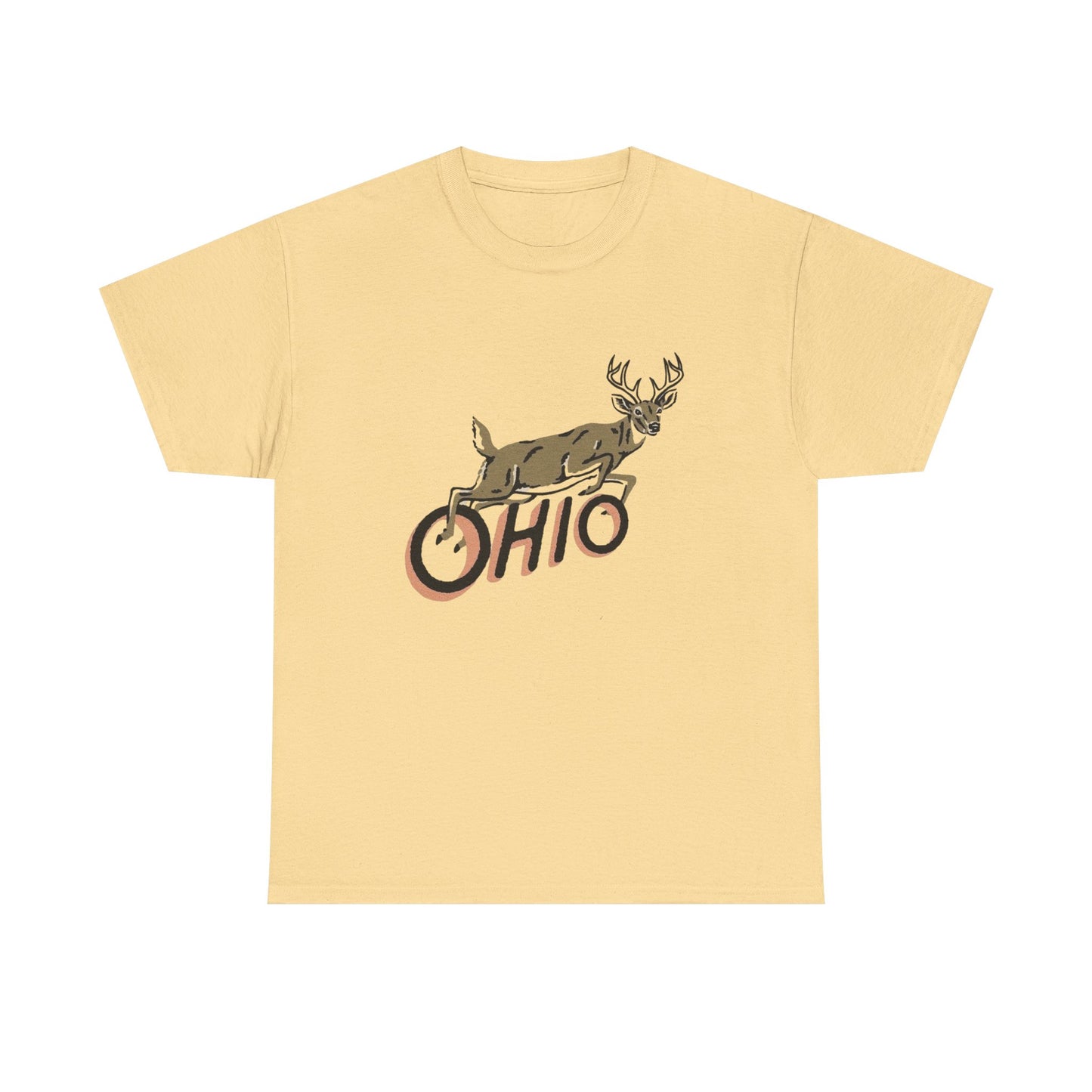 Ohio Bucks Graphic T Shirt NEW ADULT TEE Cotton