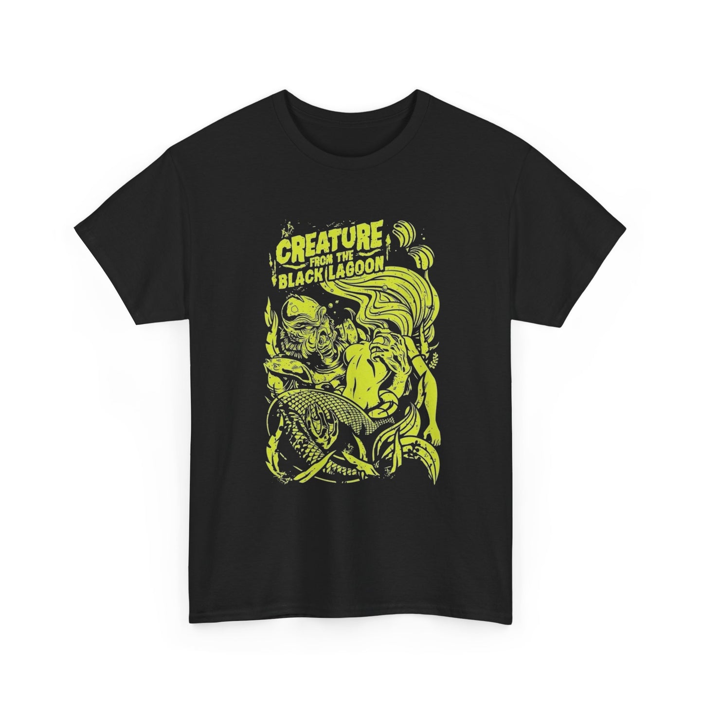 Creature From The Black Lagoon Graphic T Shirt Unisex Heavy Cotton Tee GIFT