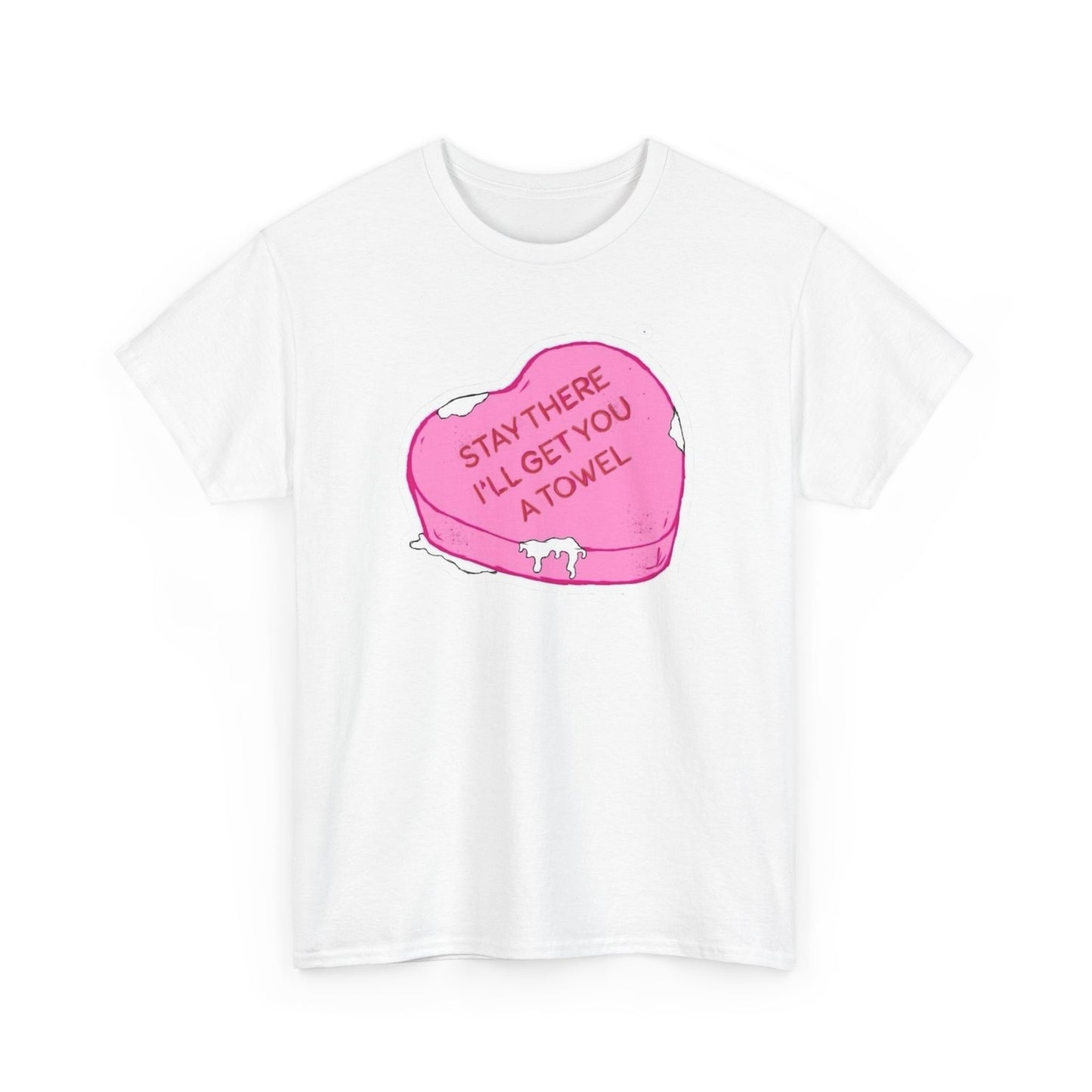Stay There Ill Get You A Towel Sex Jokes Graphic T Shirt NEW Heavy Cotton Tee