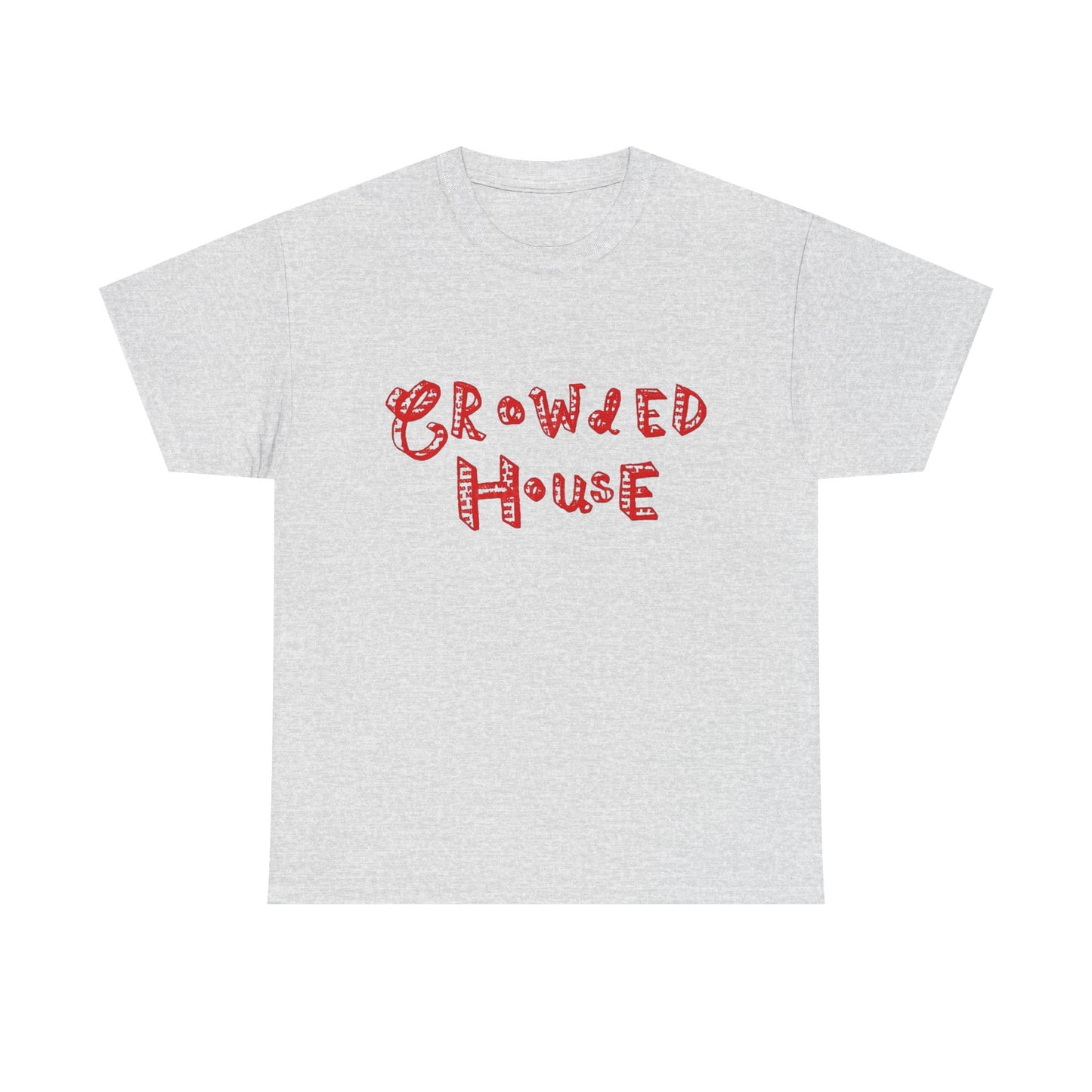 Crowded House Vintage Graphic T Shirt NEW Unisex Heavy Cotton Tee